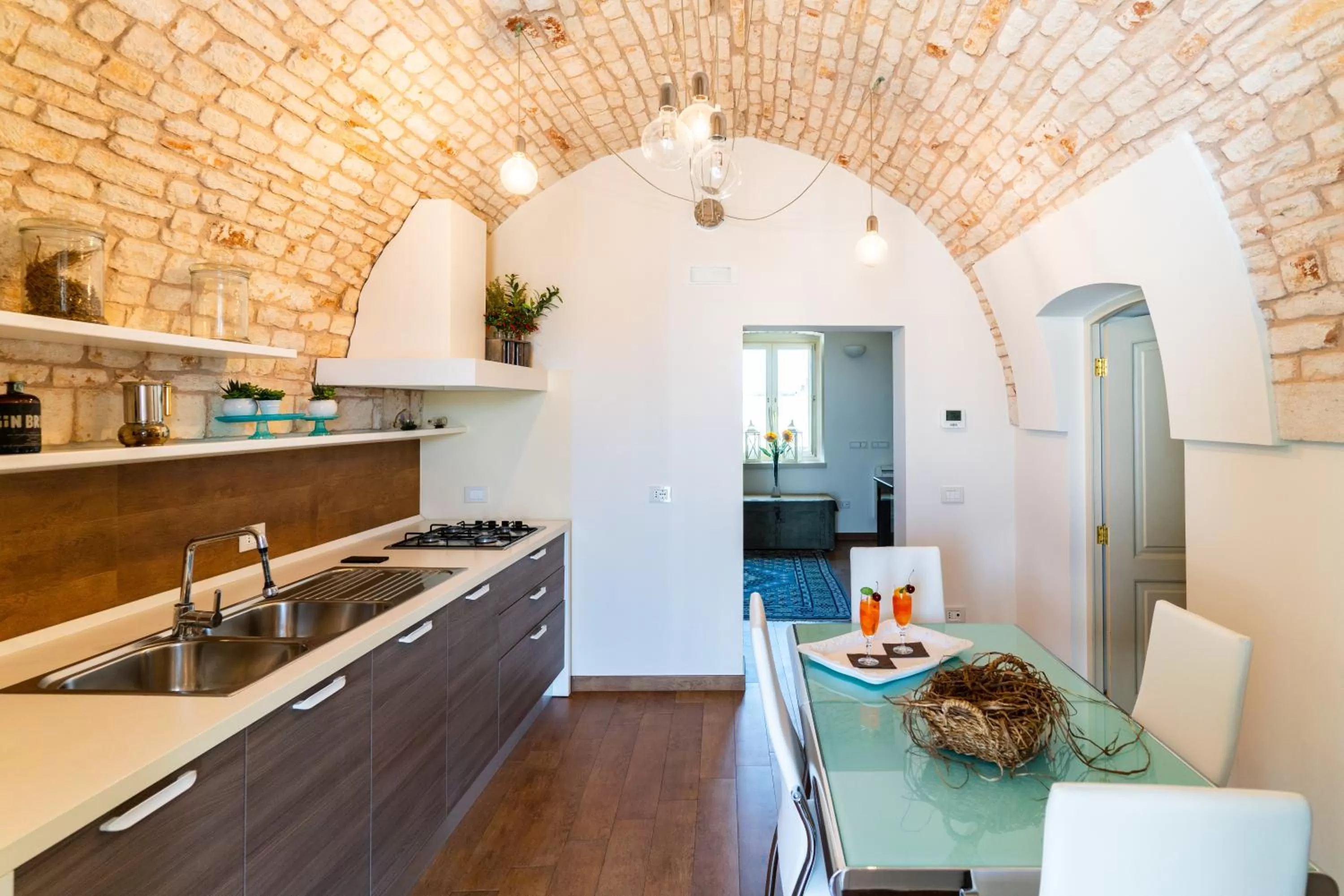 Kitchen or kitchenette in Palazzo Scotto