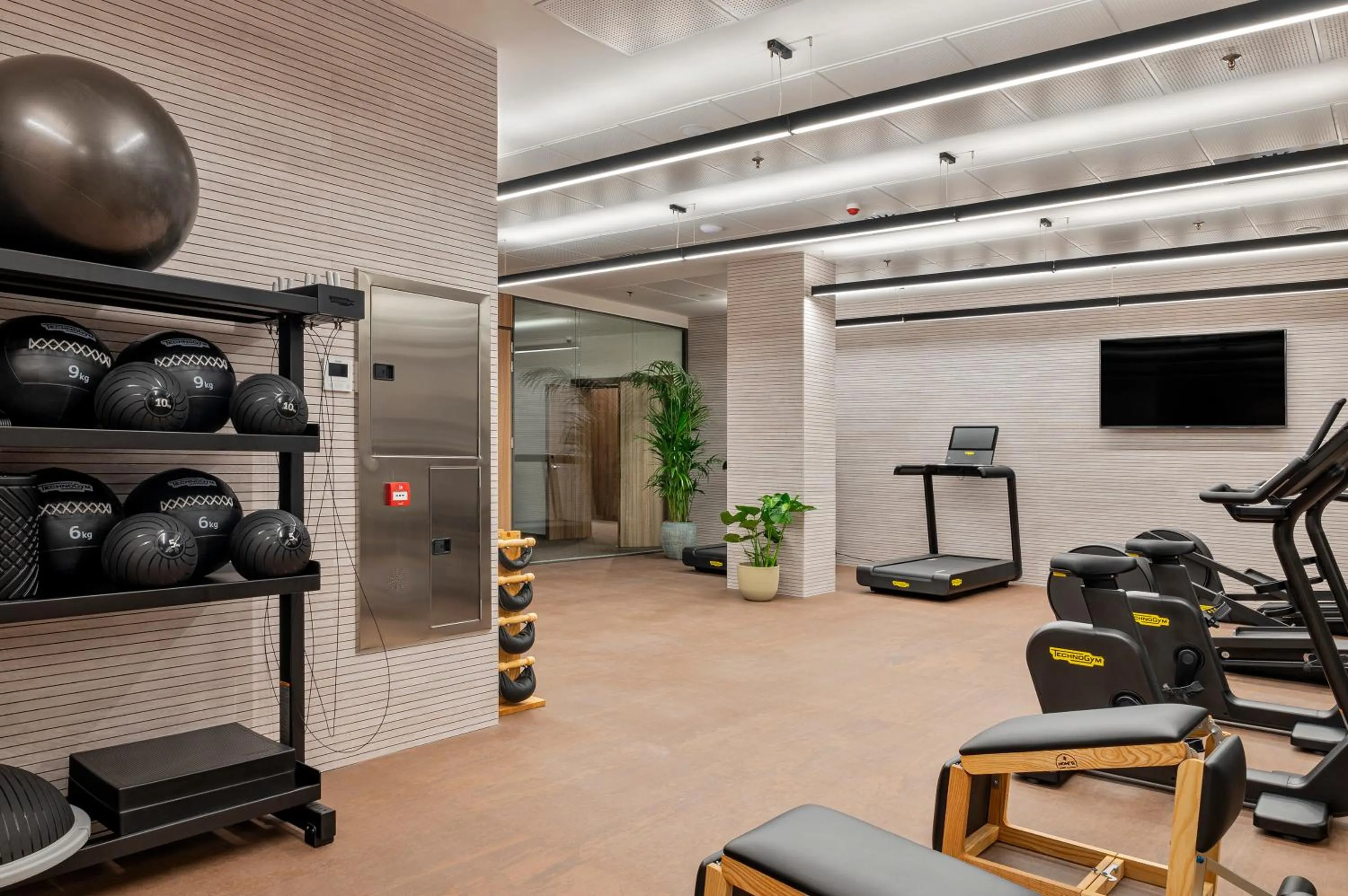 Fitness centre/facilities in ME Barcelona
