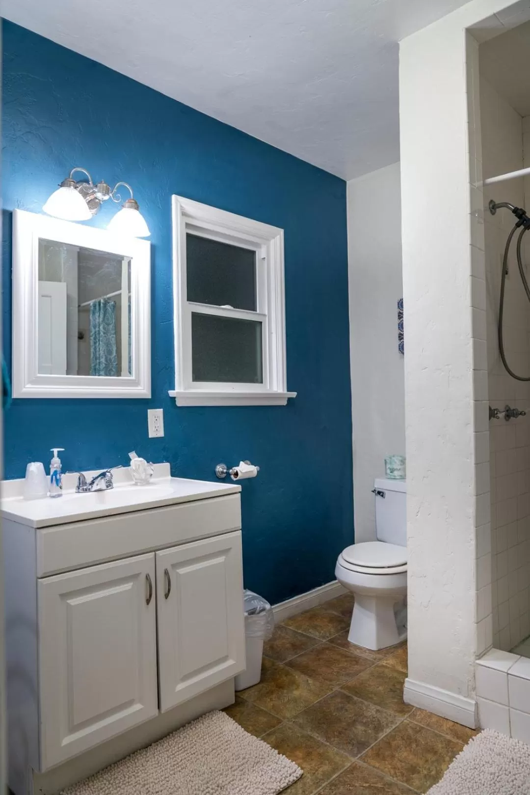 Bathroom in The Patriots Boutique Motel