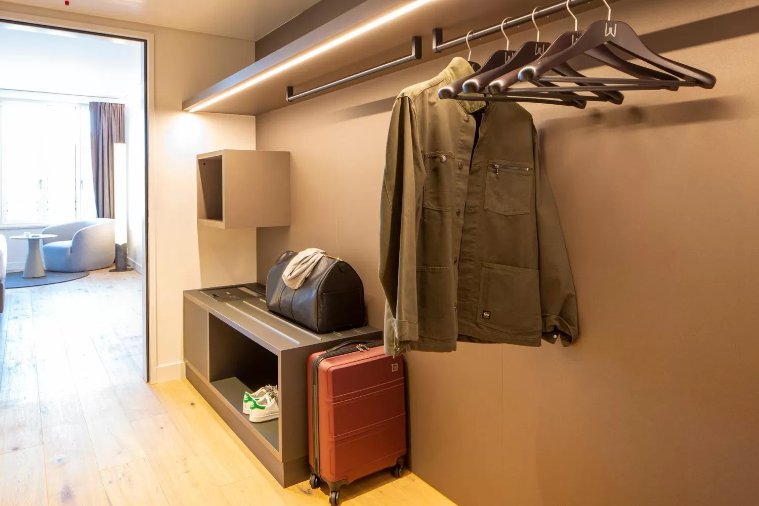 wardrobe in Hotel Walhalla