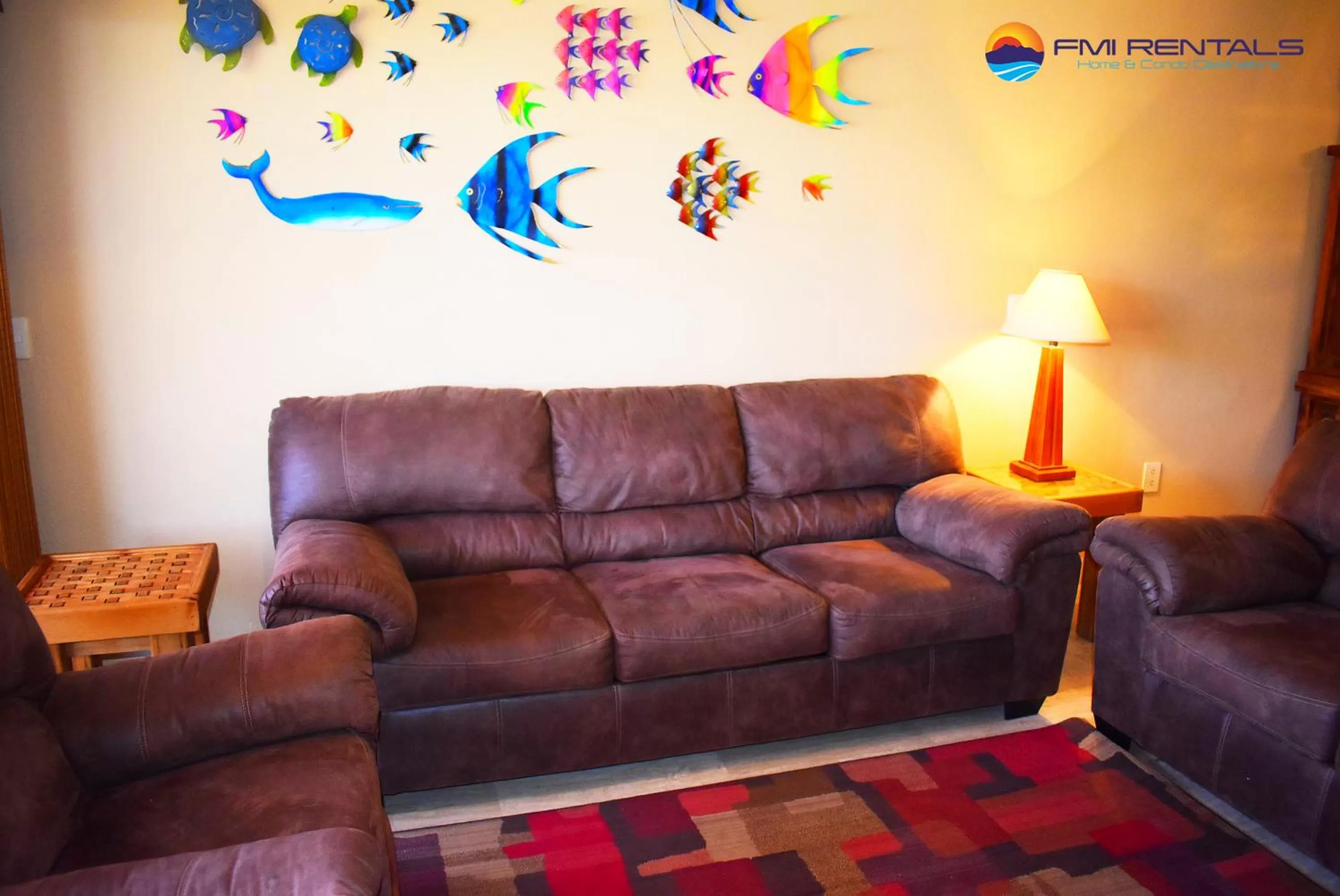 Living room in Marina Pinacate Villa-08