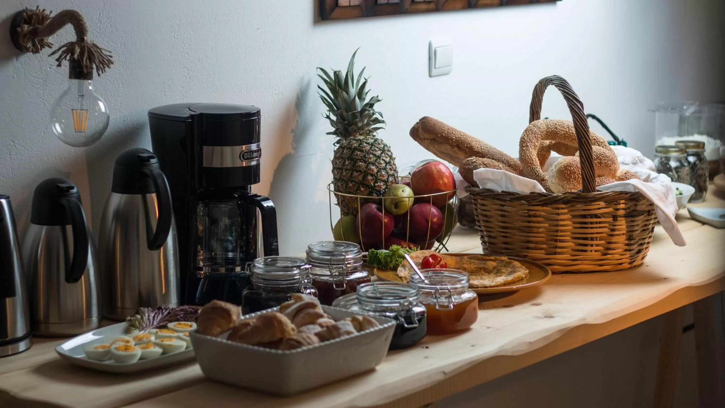 Buffet breakfast in Ktima Bianco