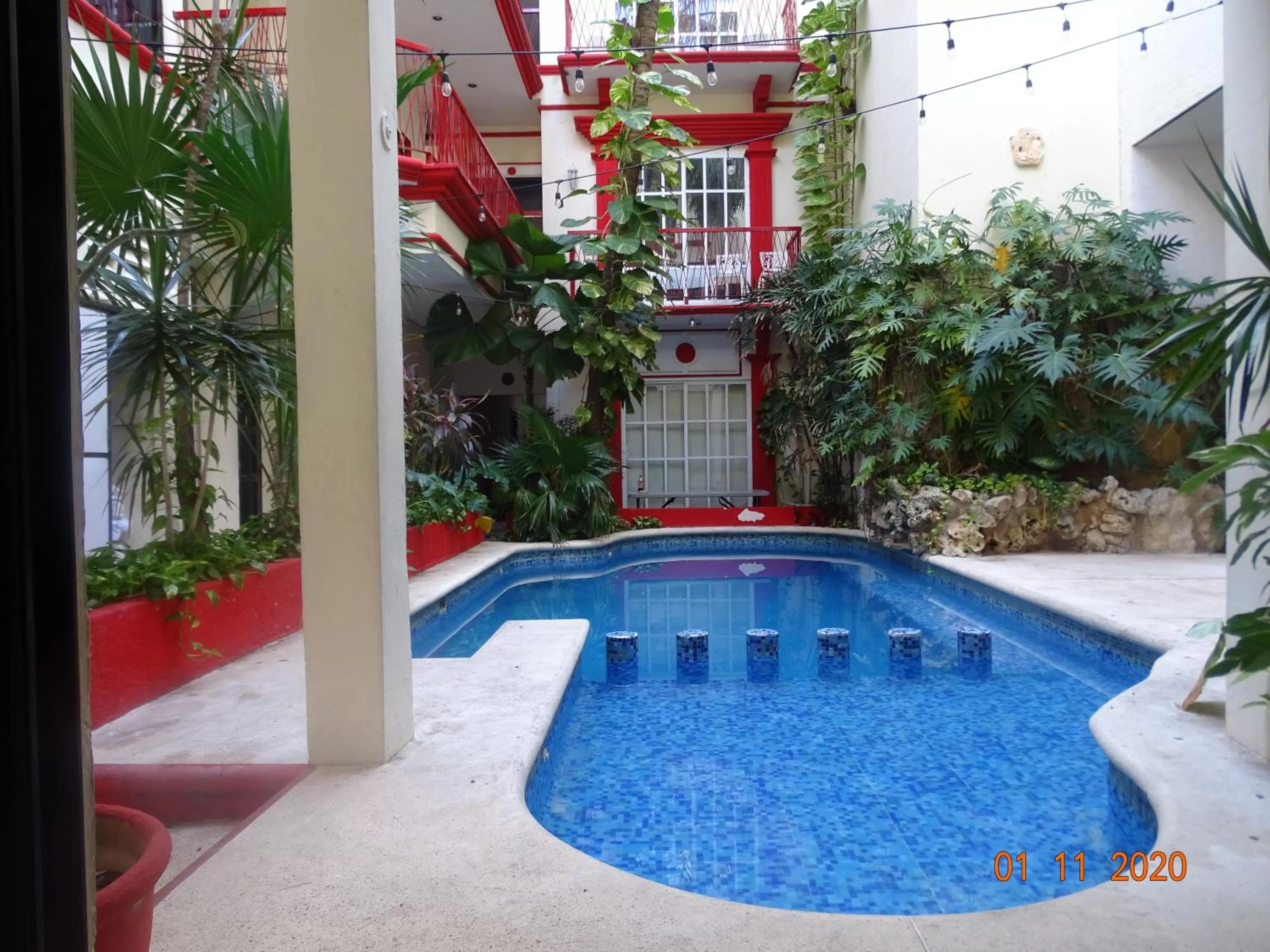 Swimming pool in Hotel Maya Turquesa