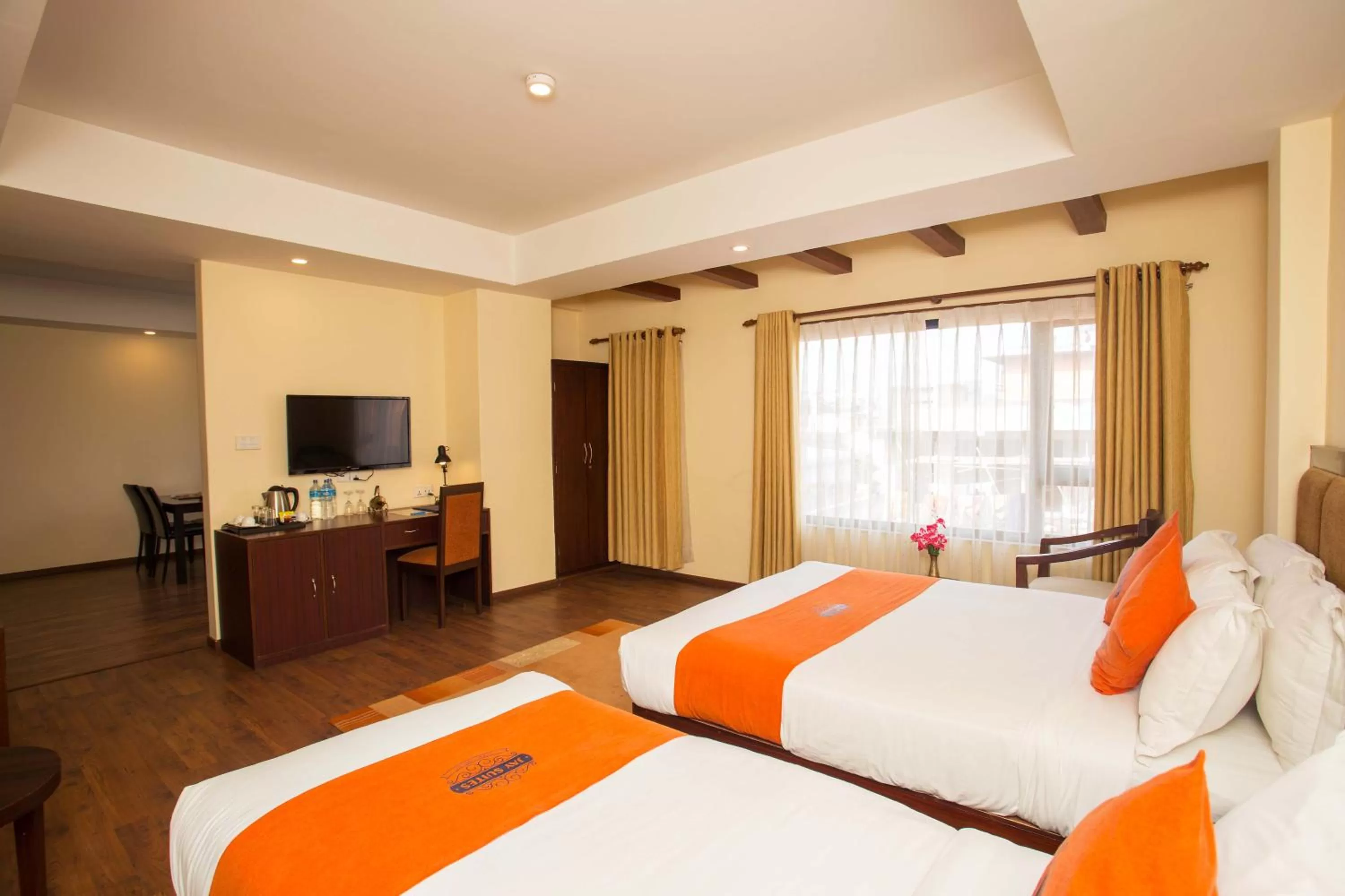 Photo of the whole room, Bed in Hotel Jay Suites