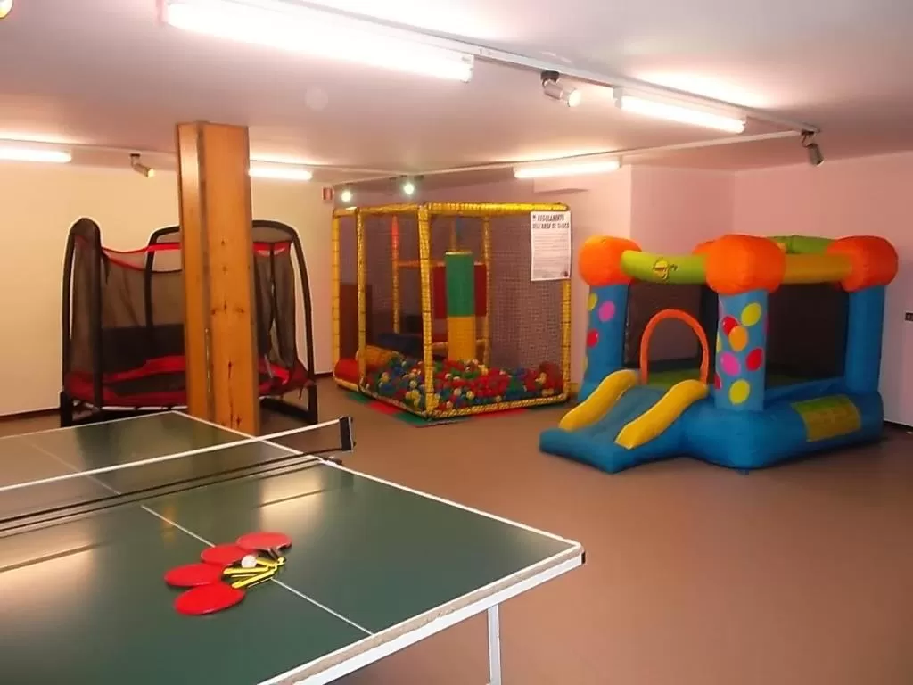 Children play ground in Hotel Residence La Rosa