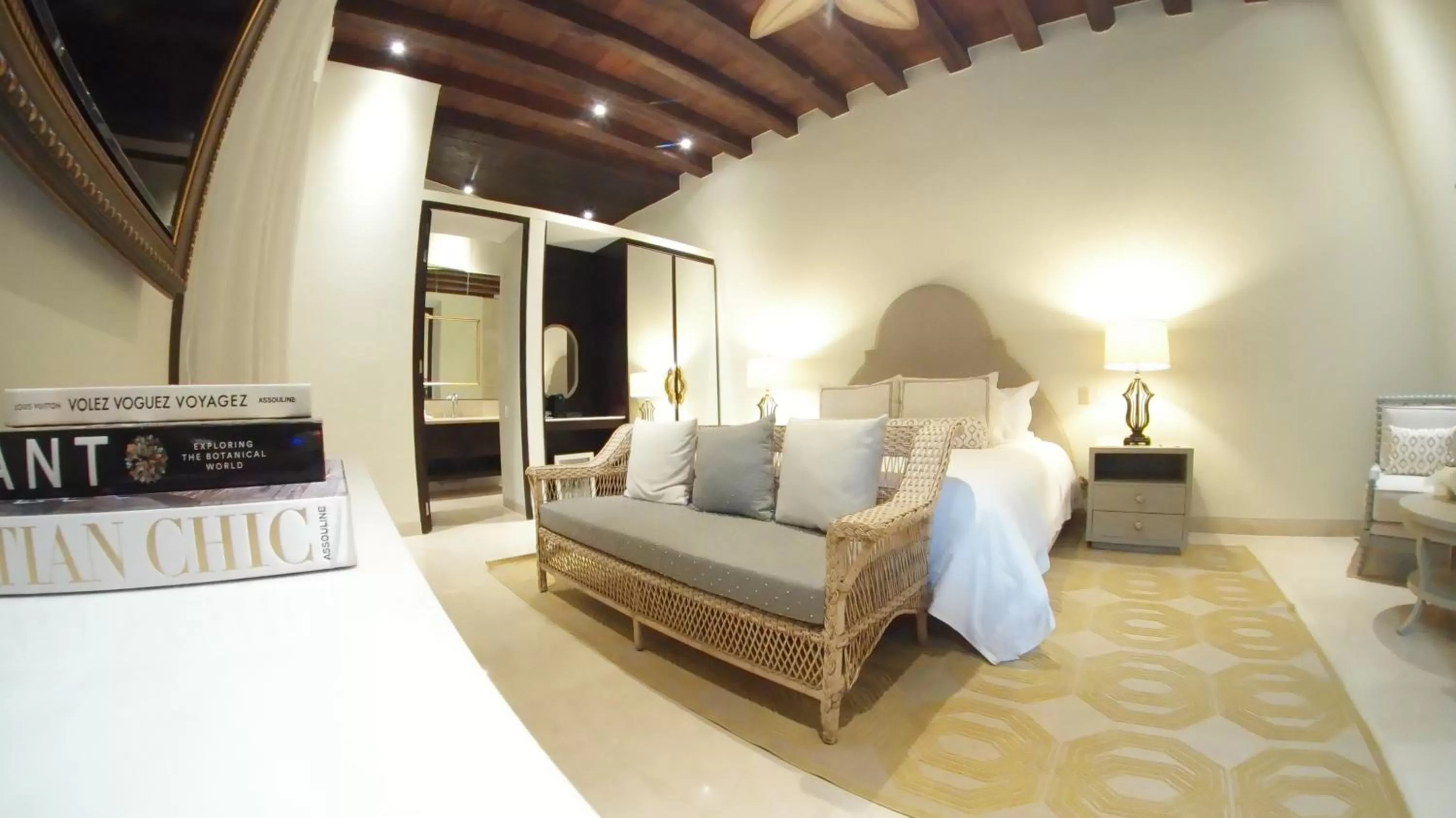 Photo of the whole room, Bed in Hotel Capellán de Getsemaní