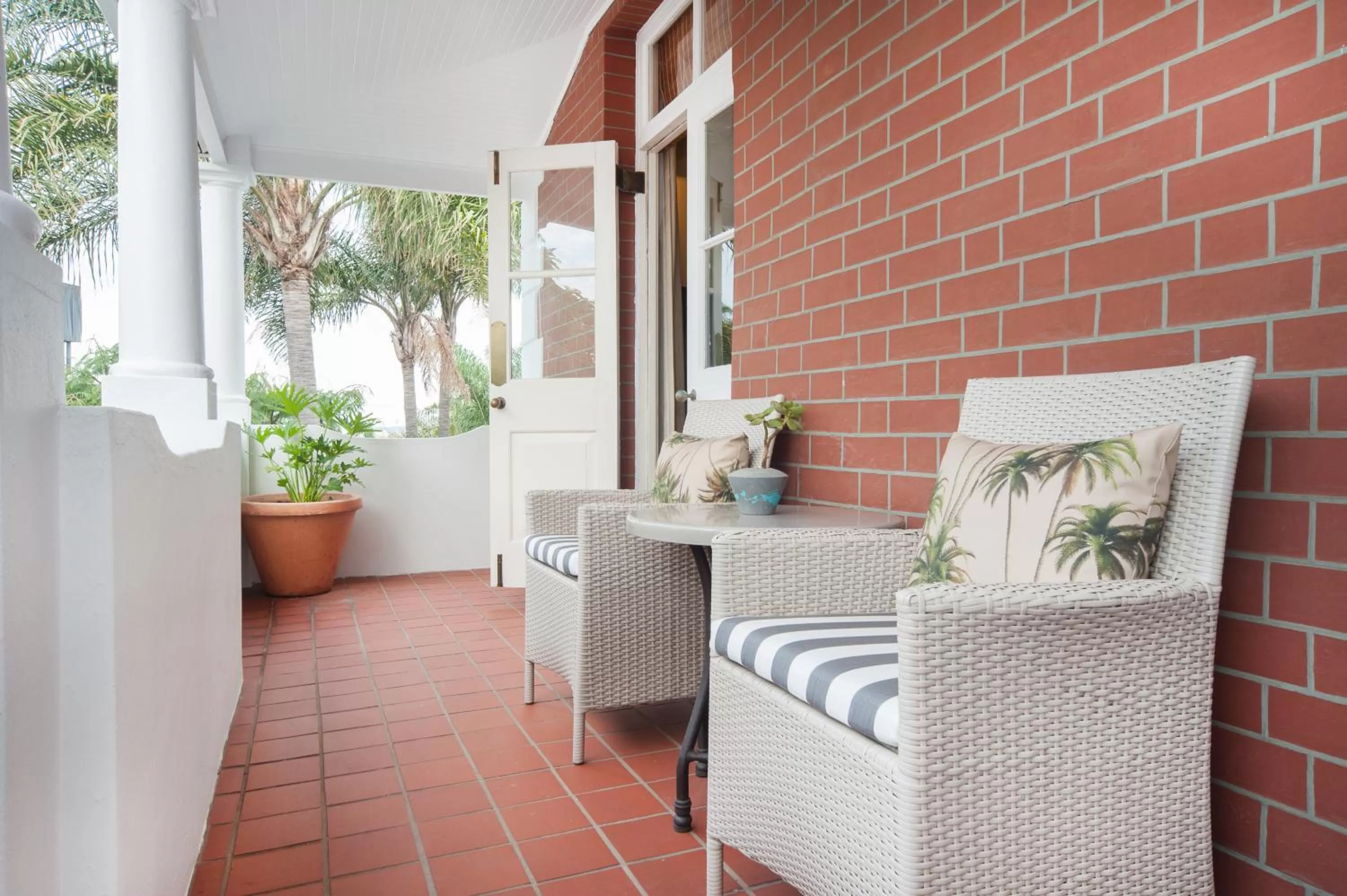 Patio in Quarters Hotel