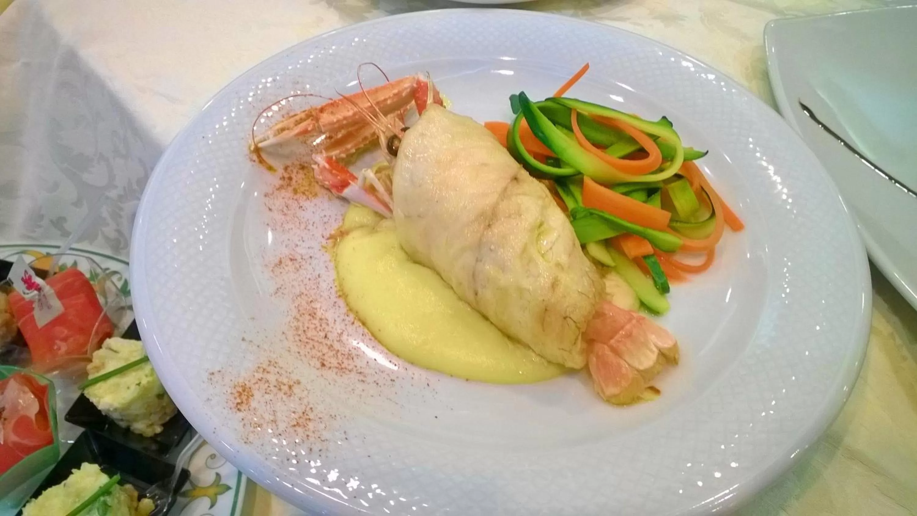 Food close-up in Hotel Rinascimento