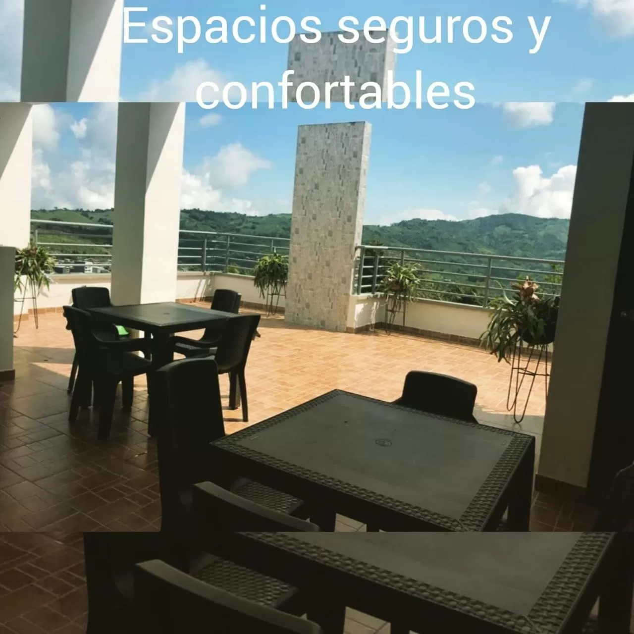 Balcony/Terrace in Hotel Anzea