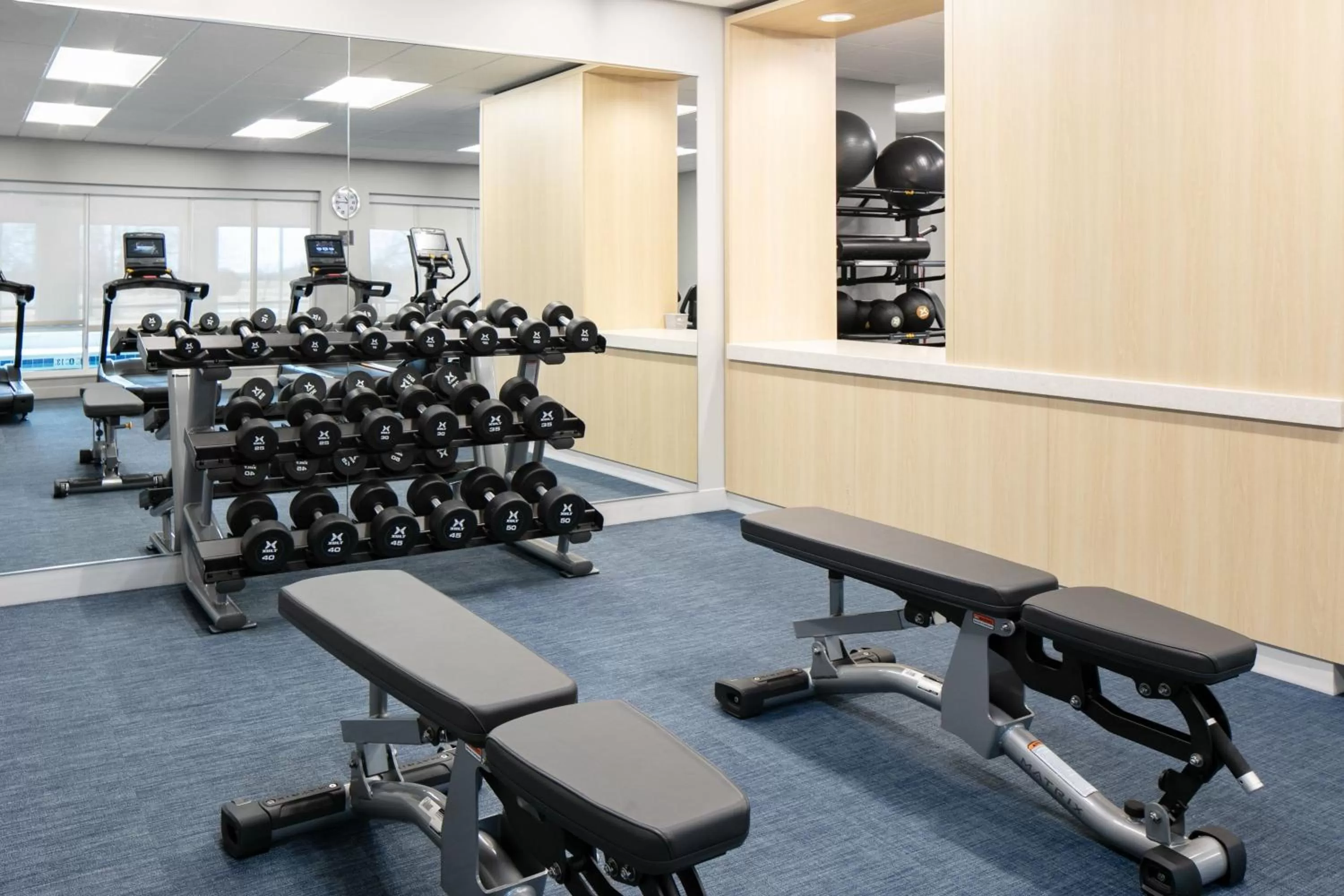 Fitness centre/facilities in TownePlace Suites by Marriott Oshkosh