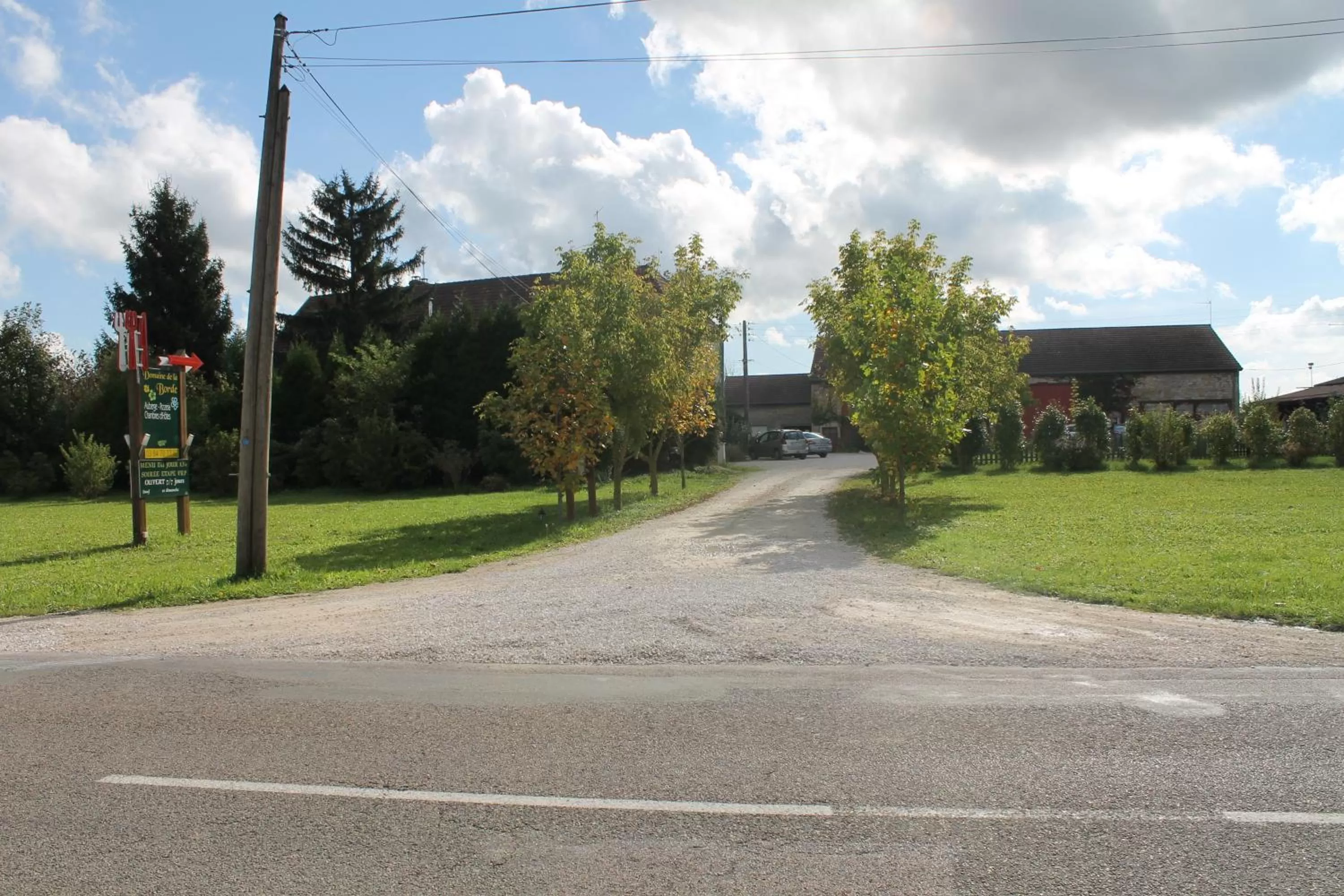 Garden in Domaine de la Borde