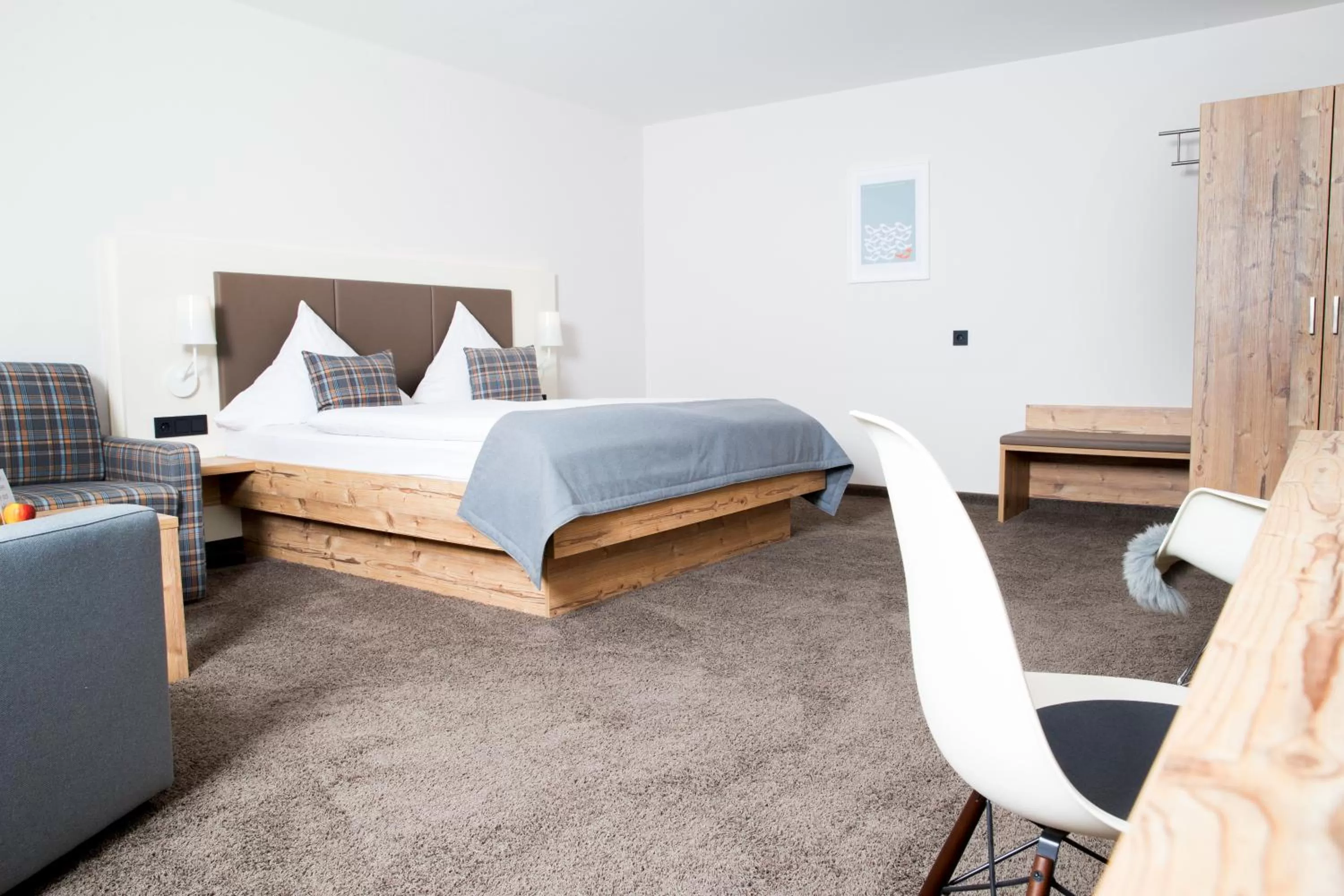 Decorative detail, Bed in Hotel Rad