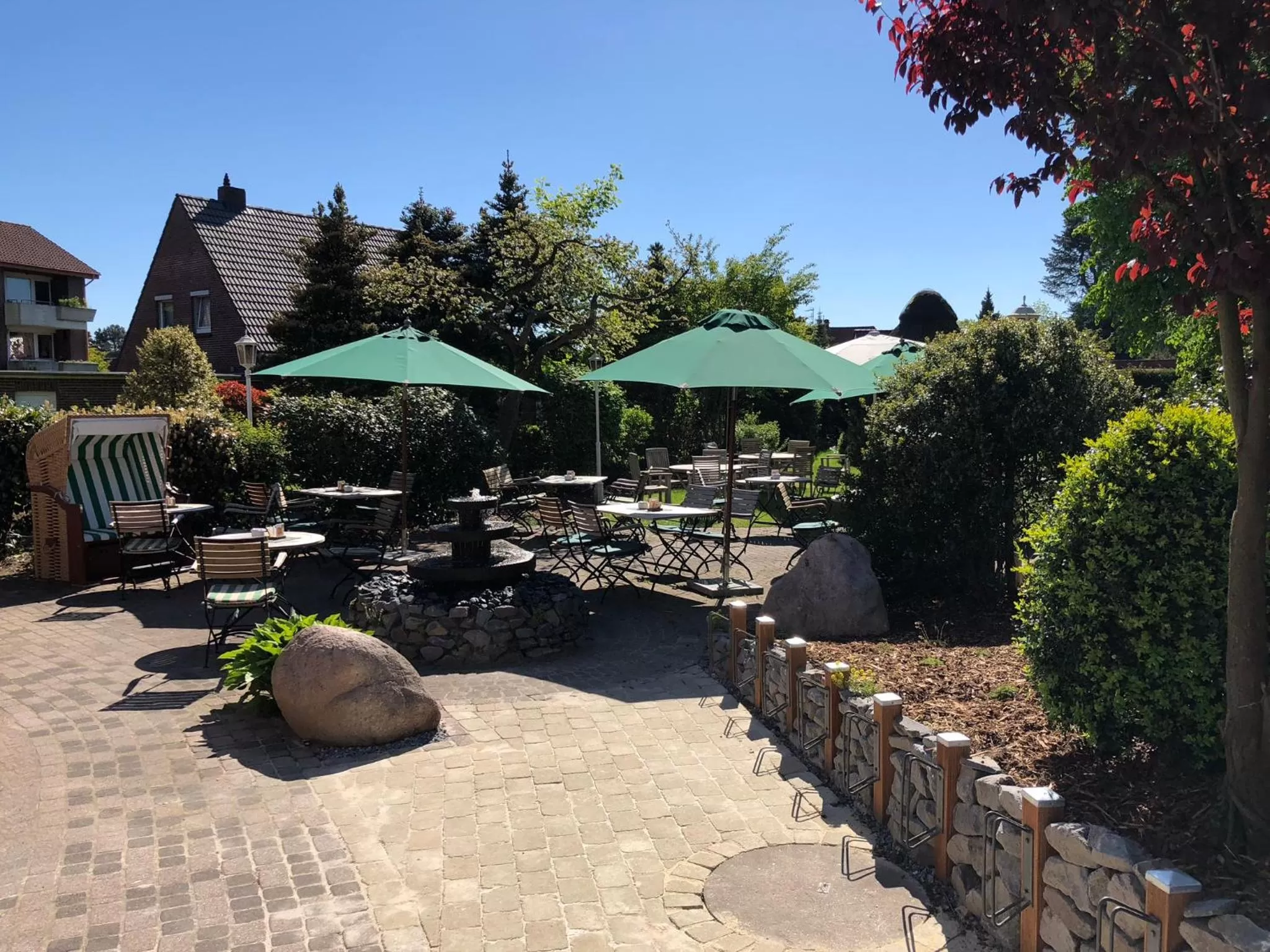 Garden in Hotel Wardenburger Hof
