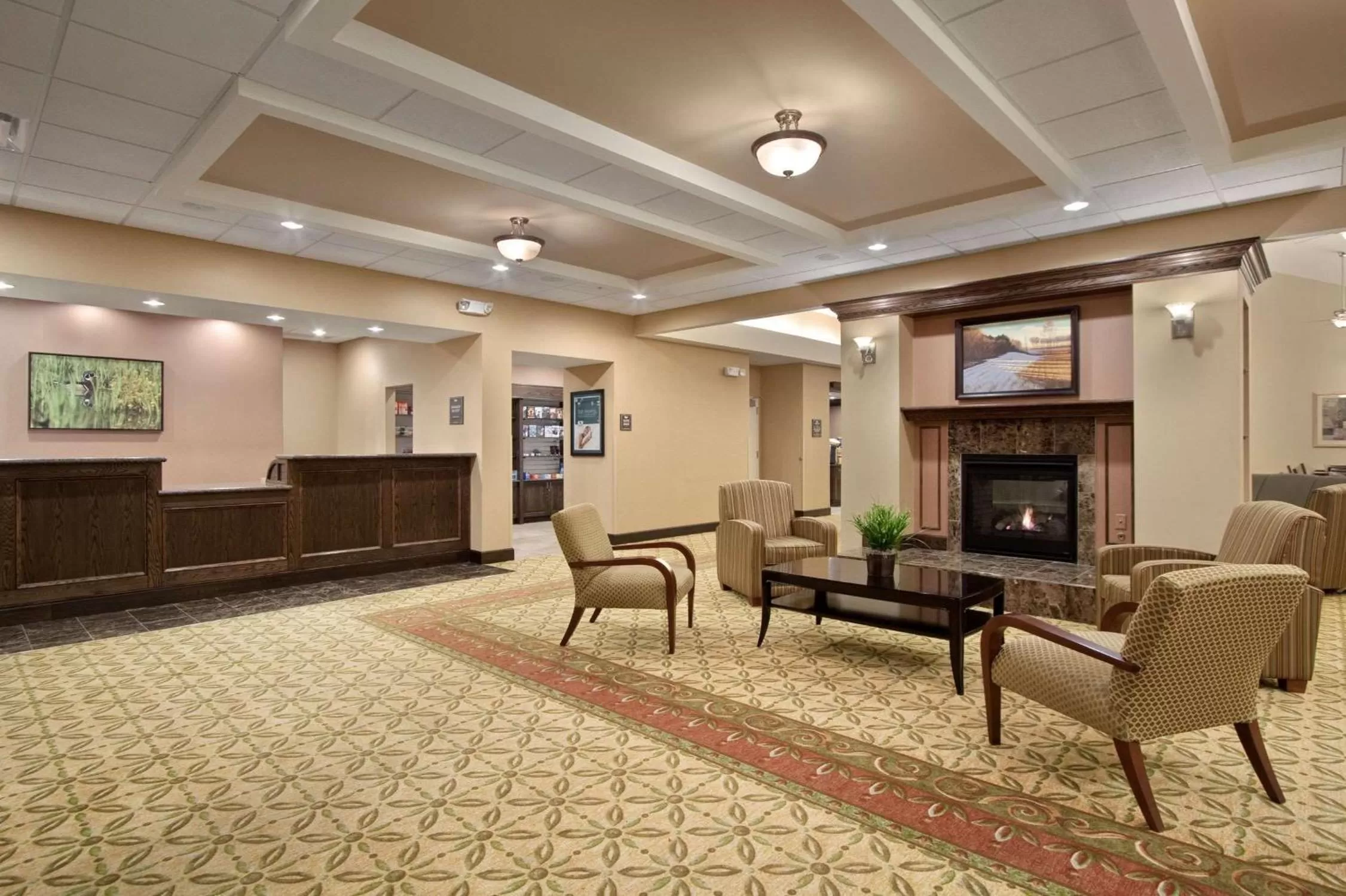 Lobby or reception in Homewood Suites by Hilton Rochester - Victor
