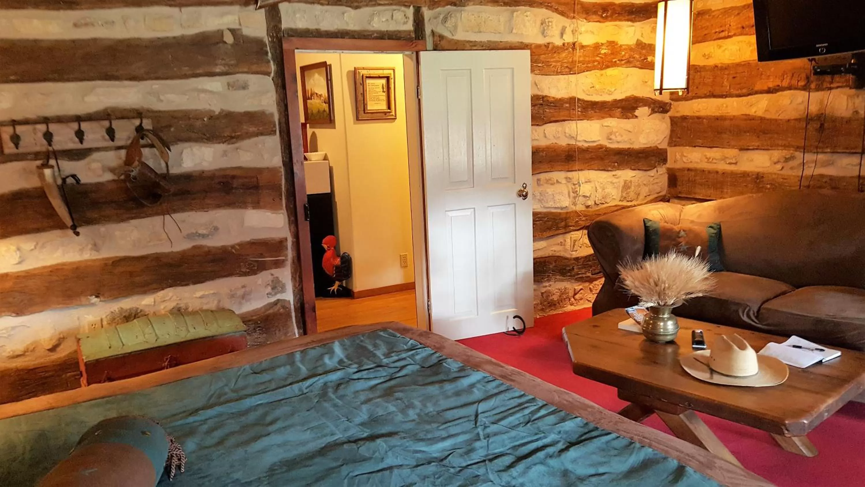 Bed in Full Moon Inn