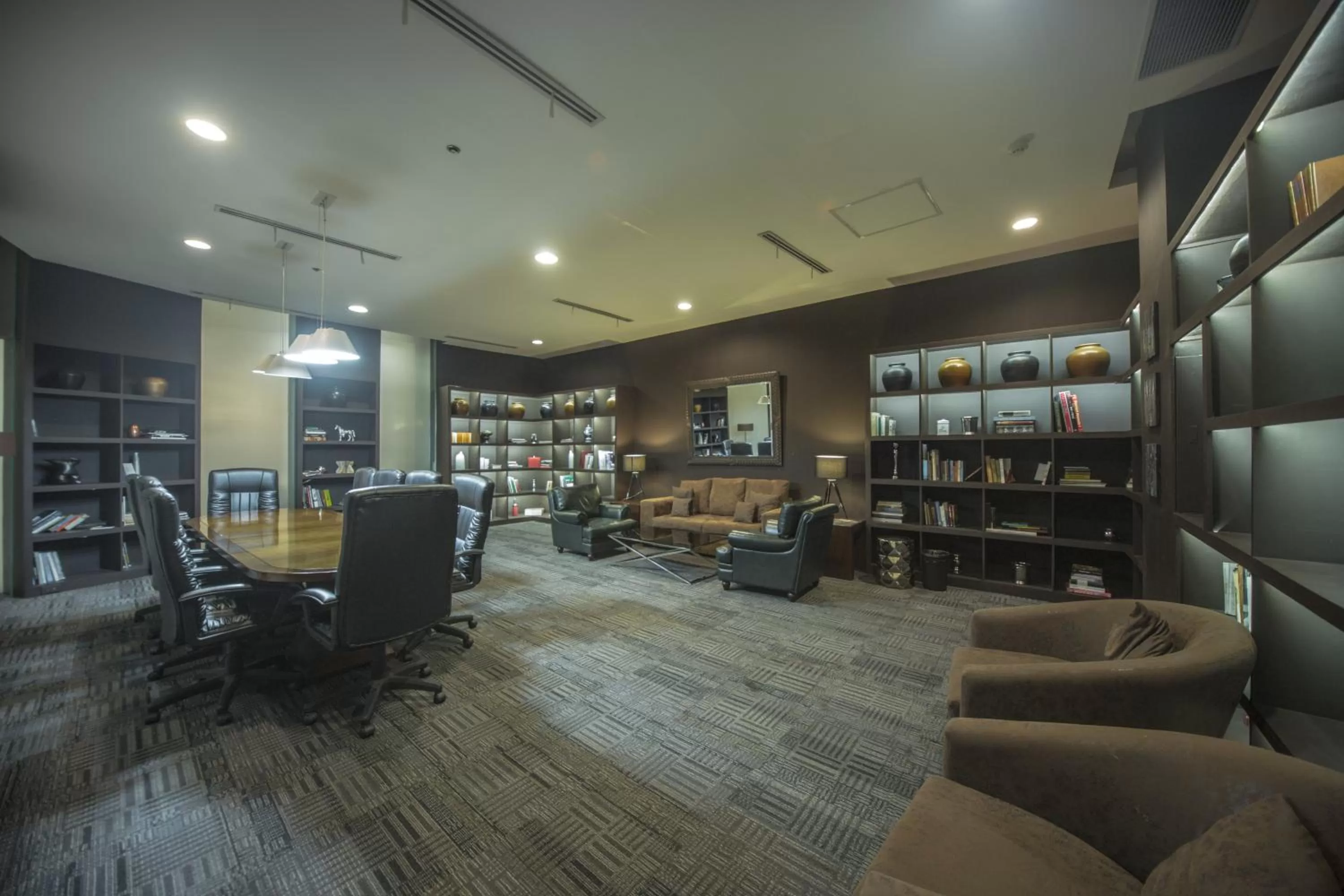 Library in The Alpha Suites