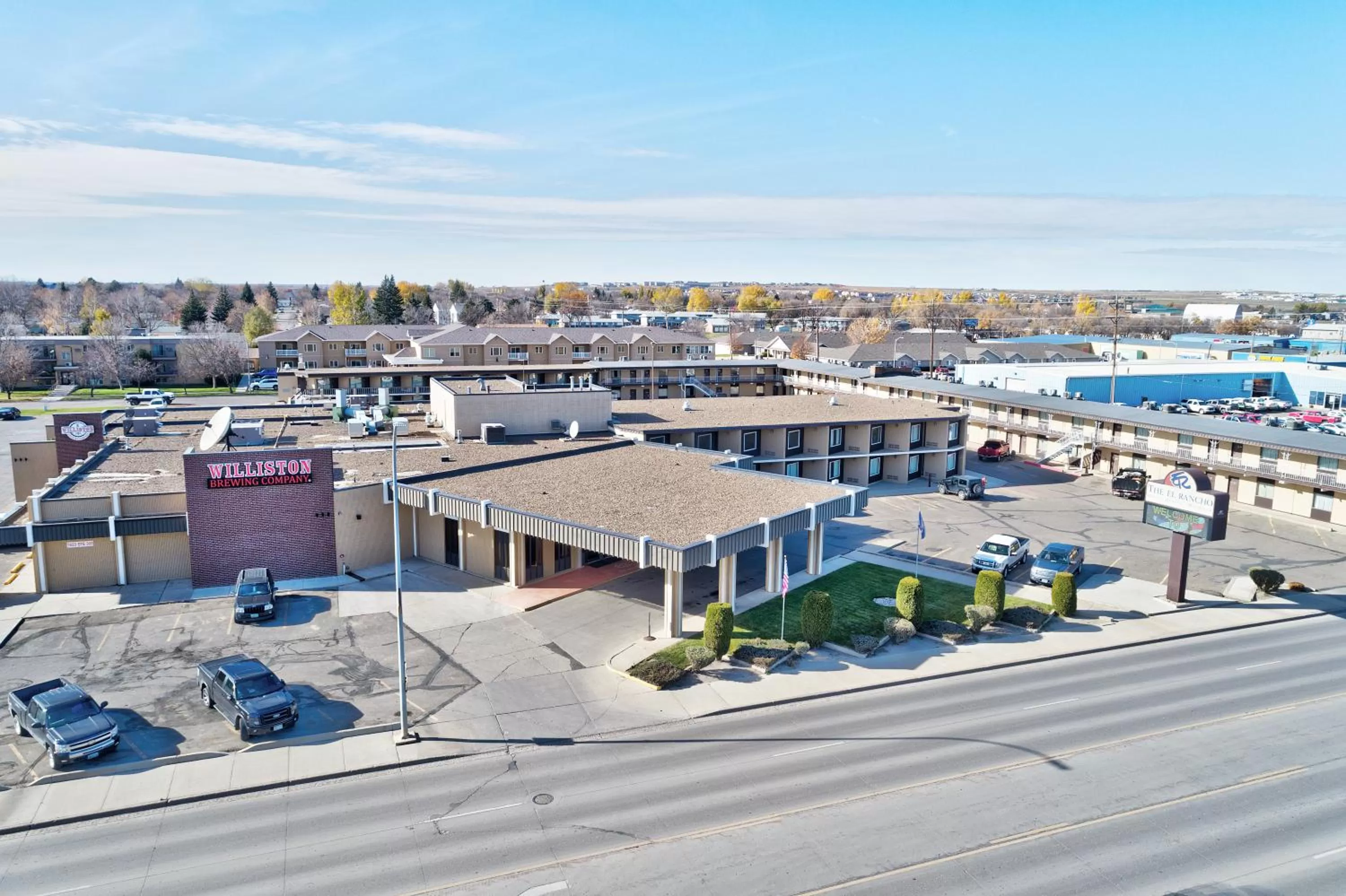 Property building in El Rancho Hotel