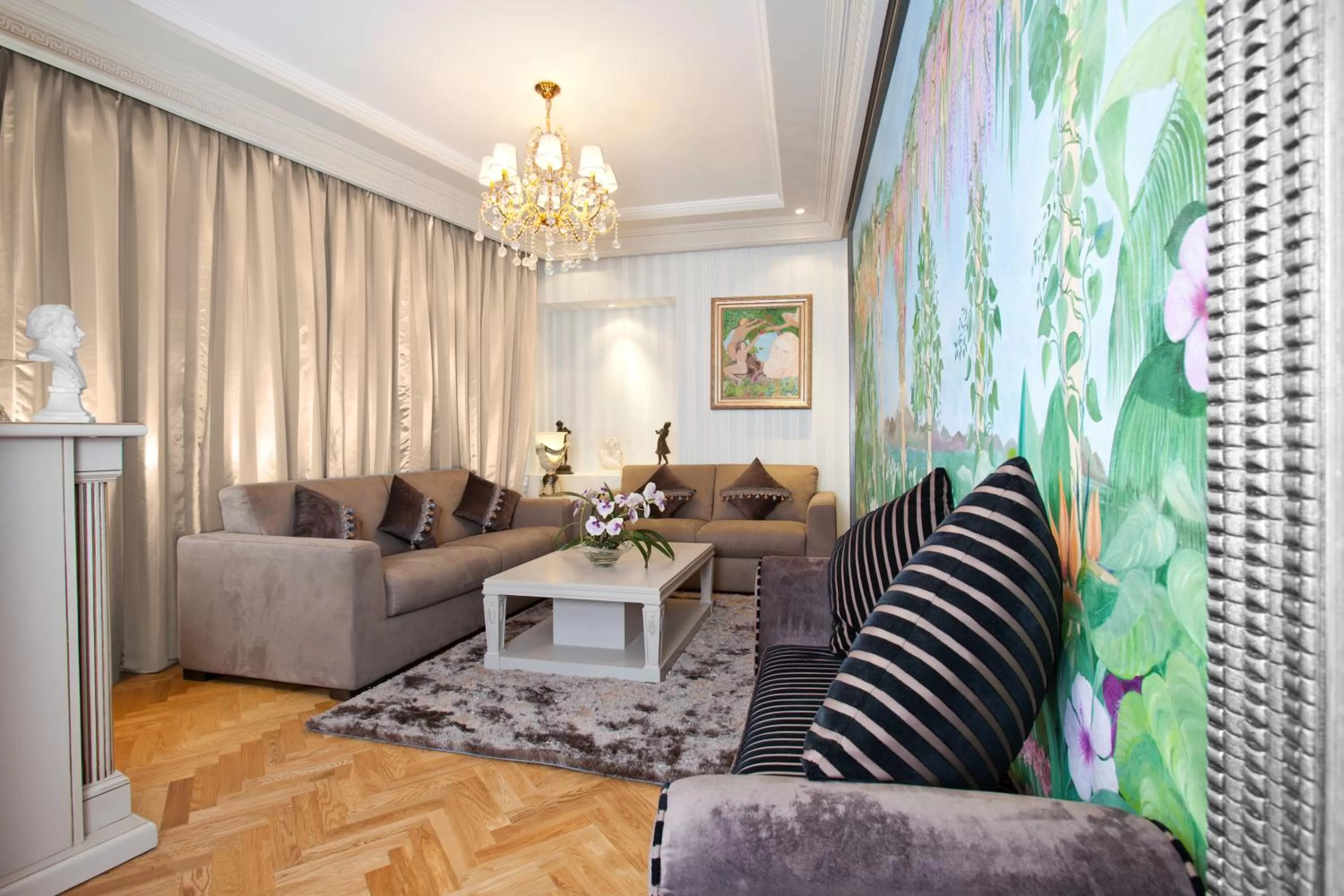 Living room in Art Palace Suites & Spa