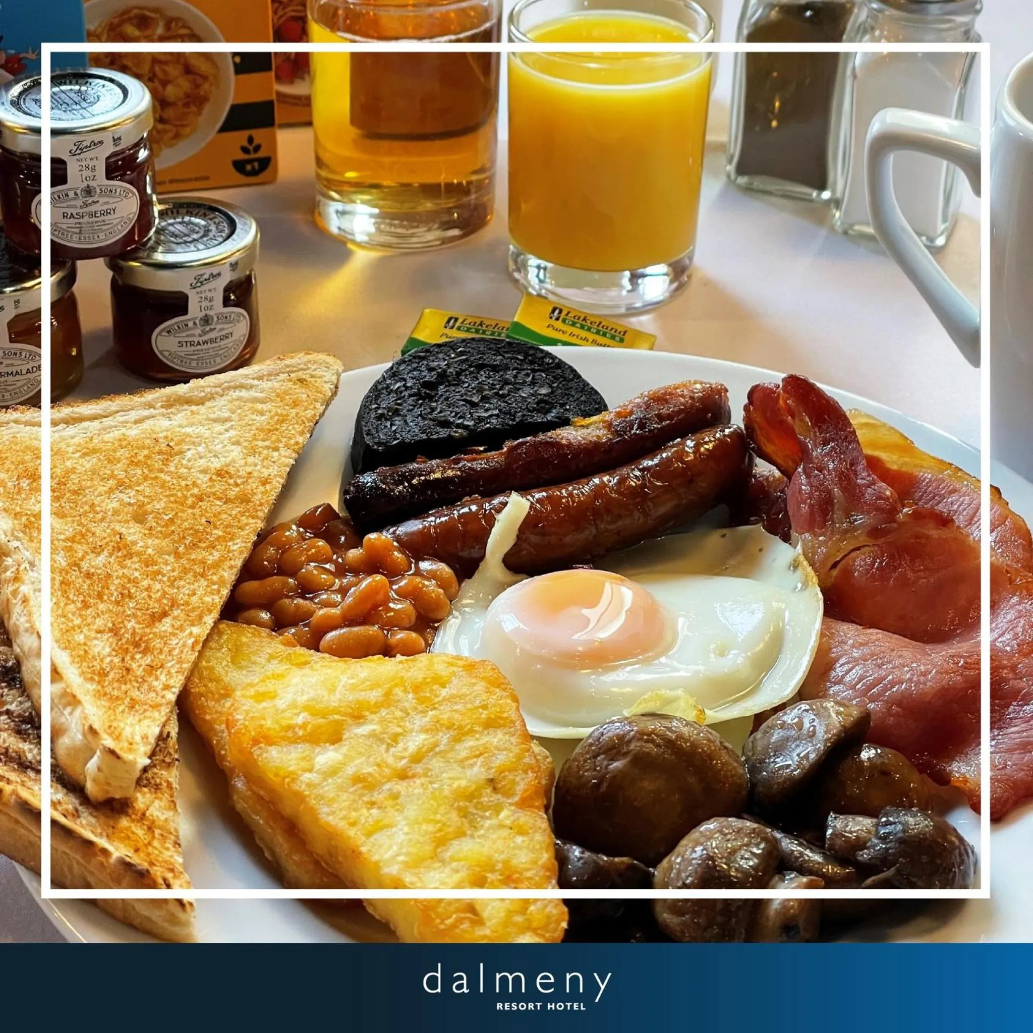 Breakfast in Dalmeny Hotel