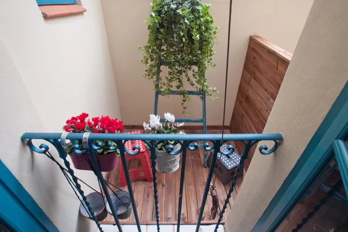 Balcony/Terrace in Hotel Hostal Chic