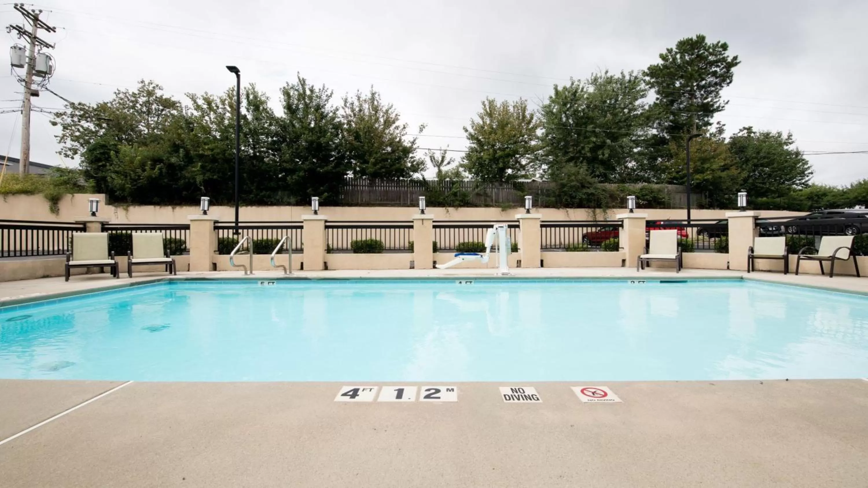 Swimming pool in Holiday Inn Express Atlanta-Stone Mountain by IHG