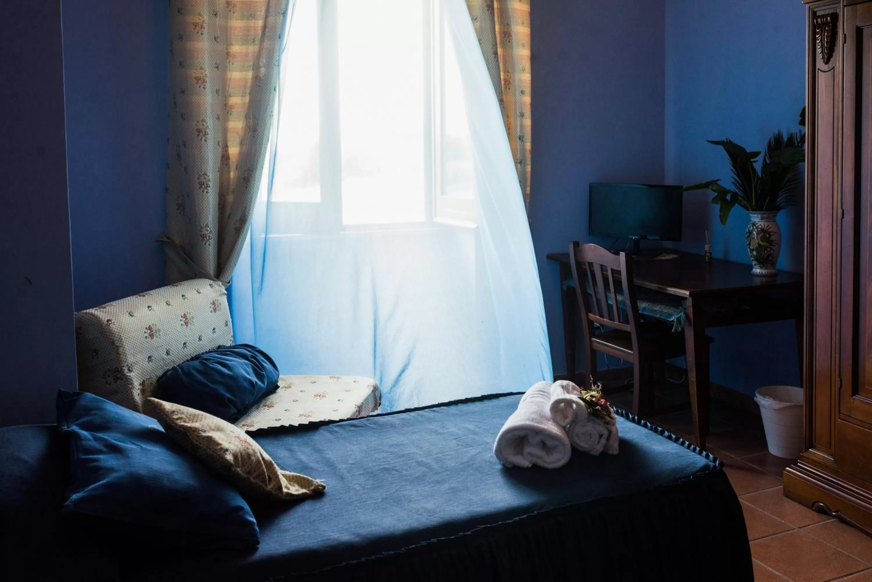 Bedroom, Bed in La Masseria
