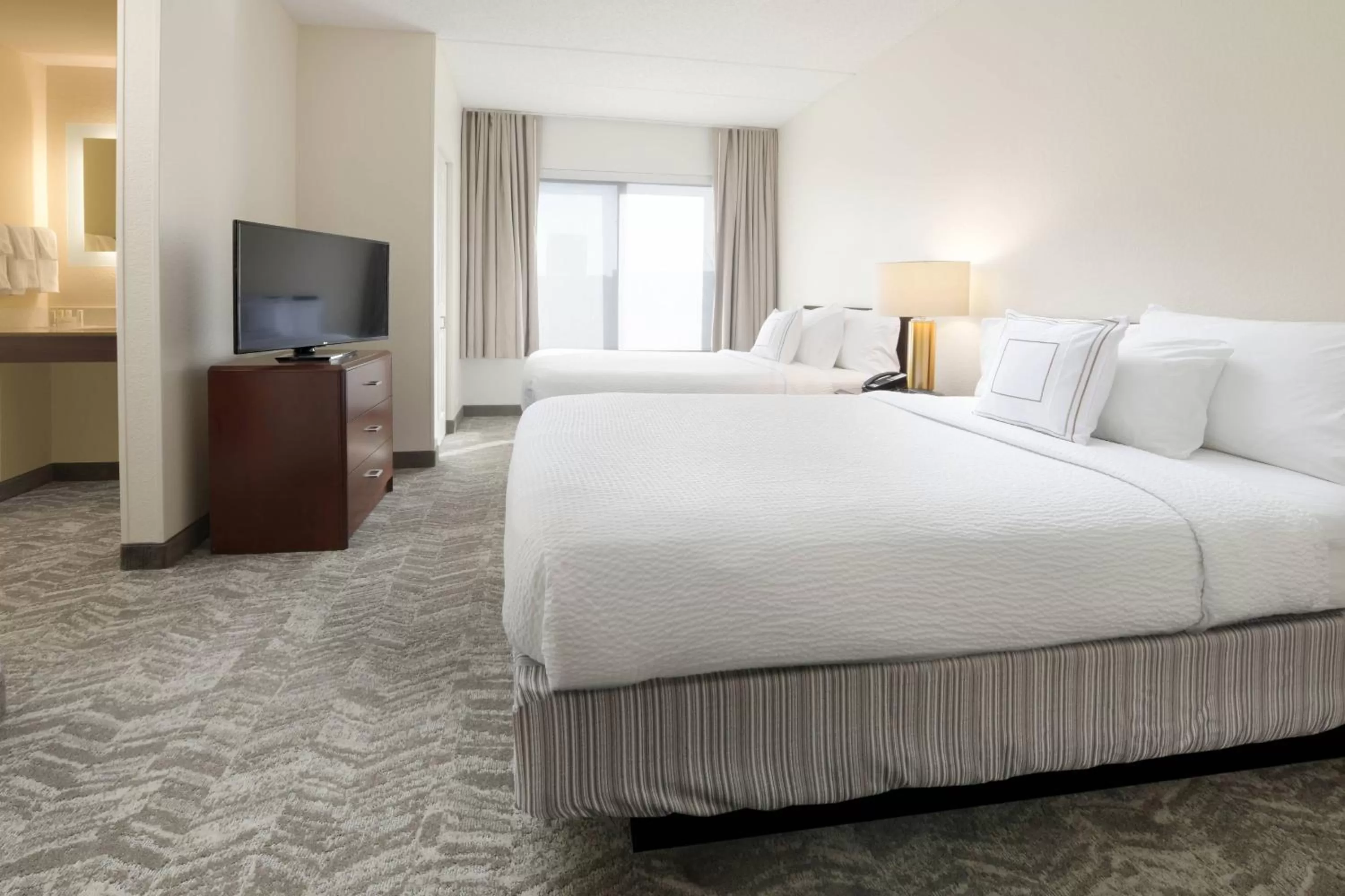 Photo of the whole room, Bed in SpringHill Suites Dallas Addison/Quorum Drive