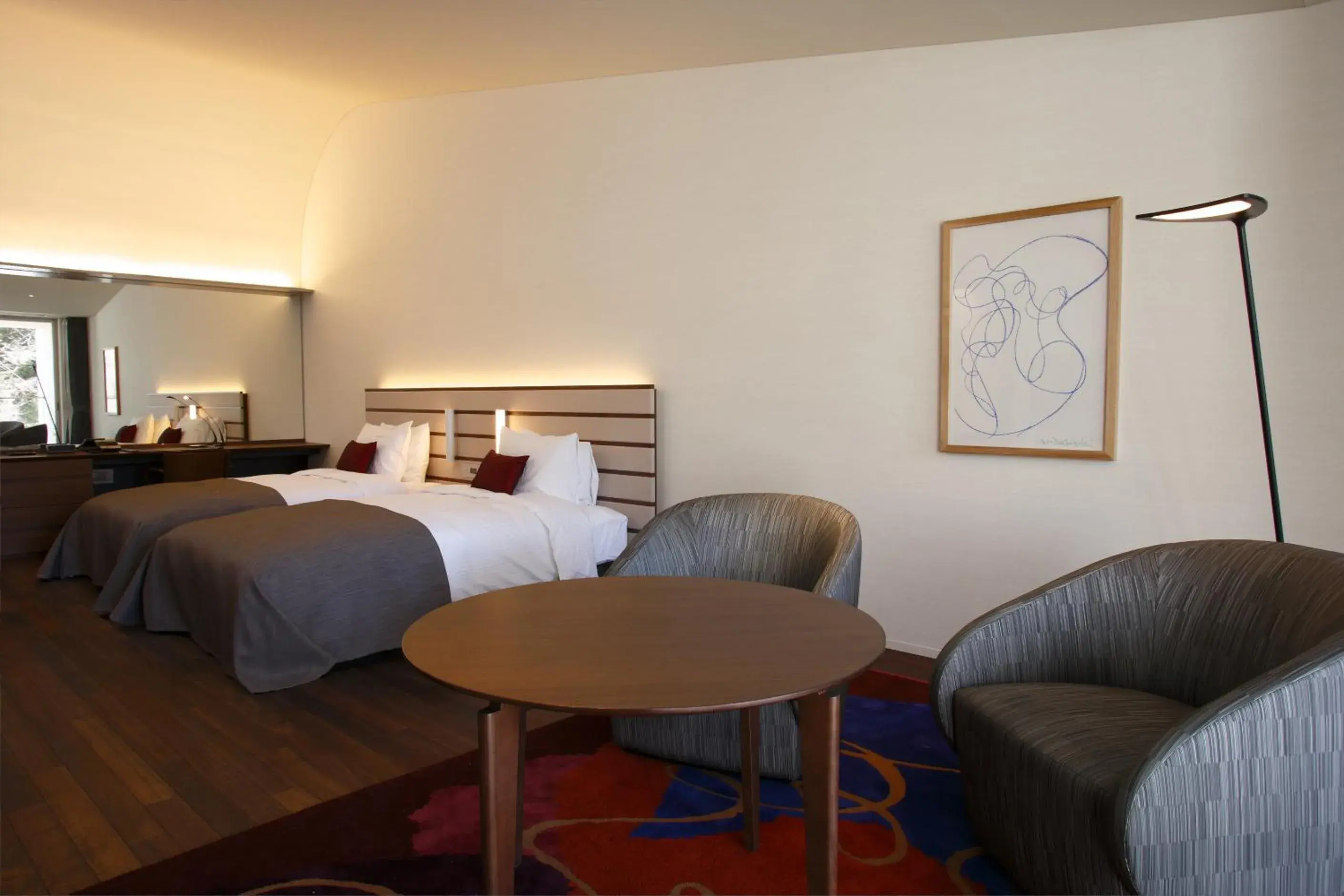 Superior Twin Room with Open Air Bath in Hakone Highland Hotel Superior Twin Room with Open Air Bath in Hakone Highland Hotel