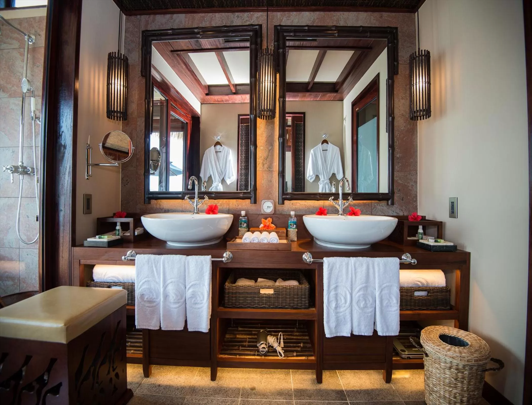 Bathroom in Palau Pacific Resort