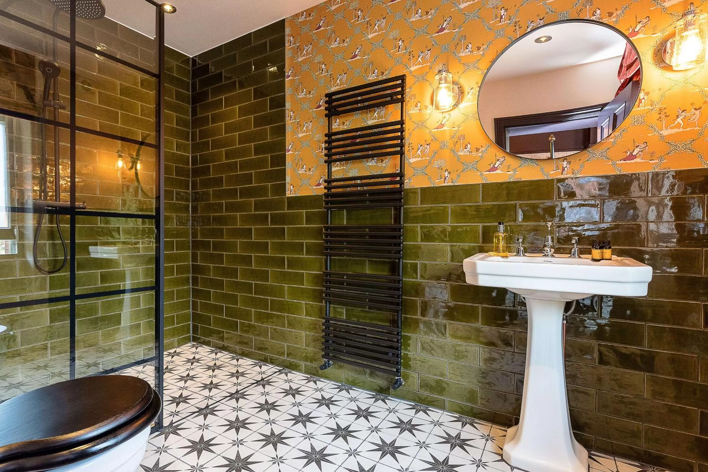 Bathroom in Clementine's Guest House