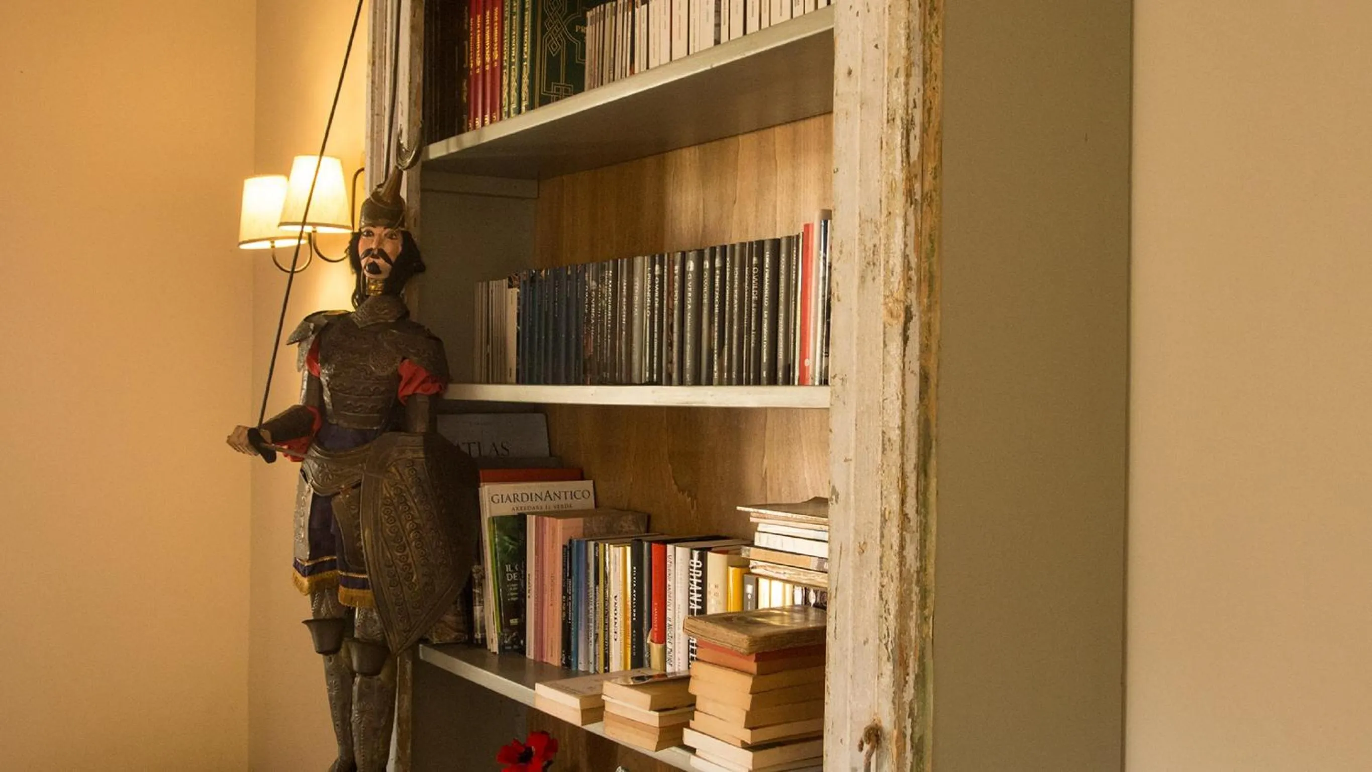 Library in Masseria Agnello