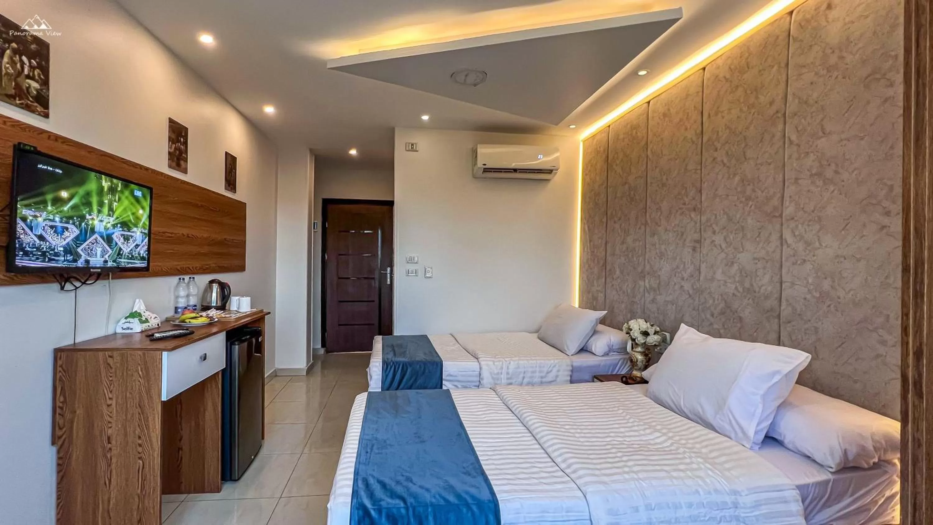 TV and multimedia, Bed in PANORAMA view pyramids