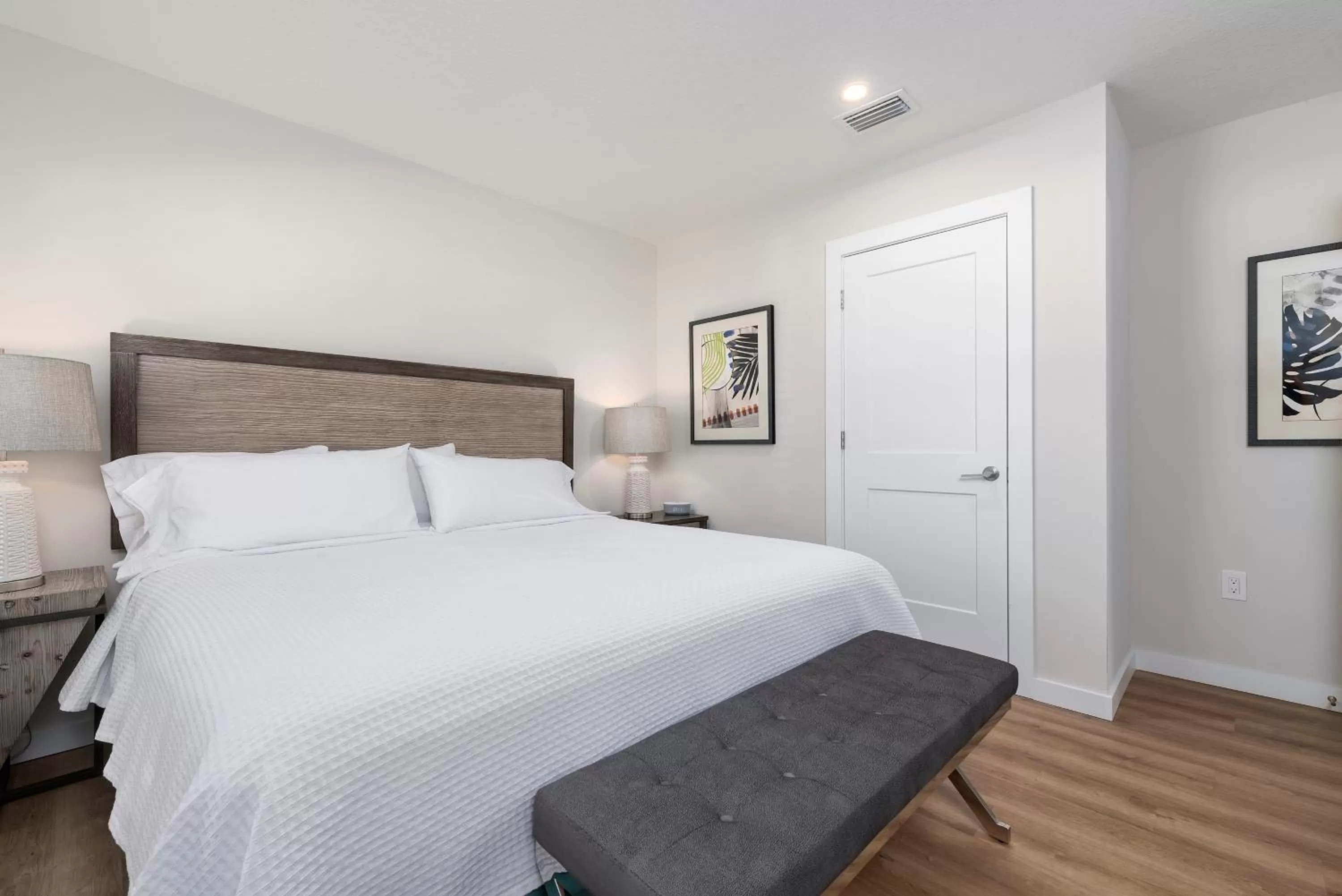 Bed in Escape Coastal Resort on Casey Key