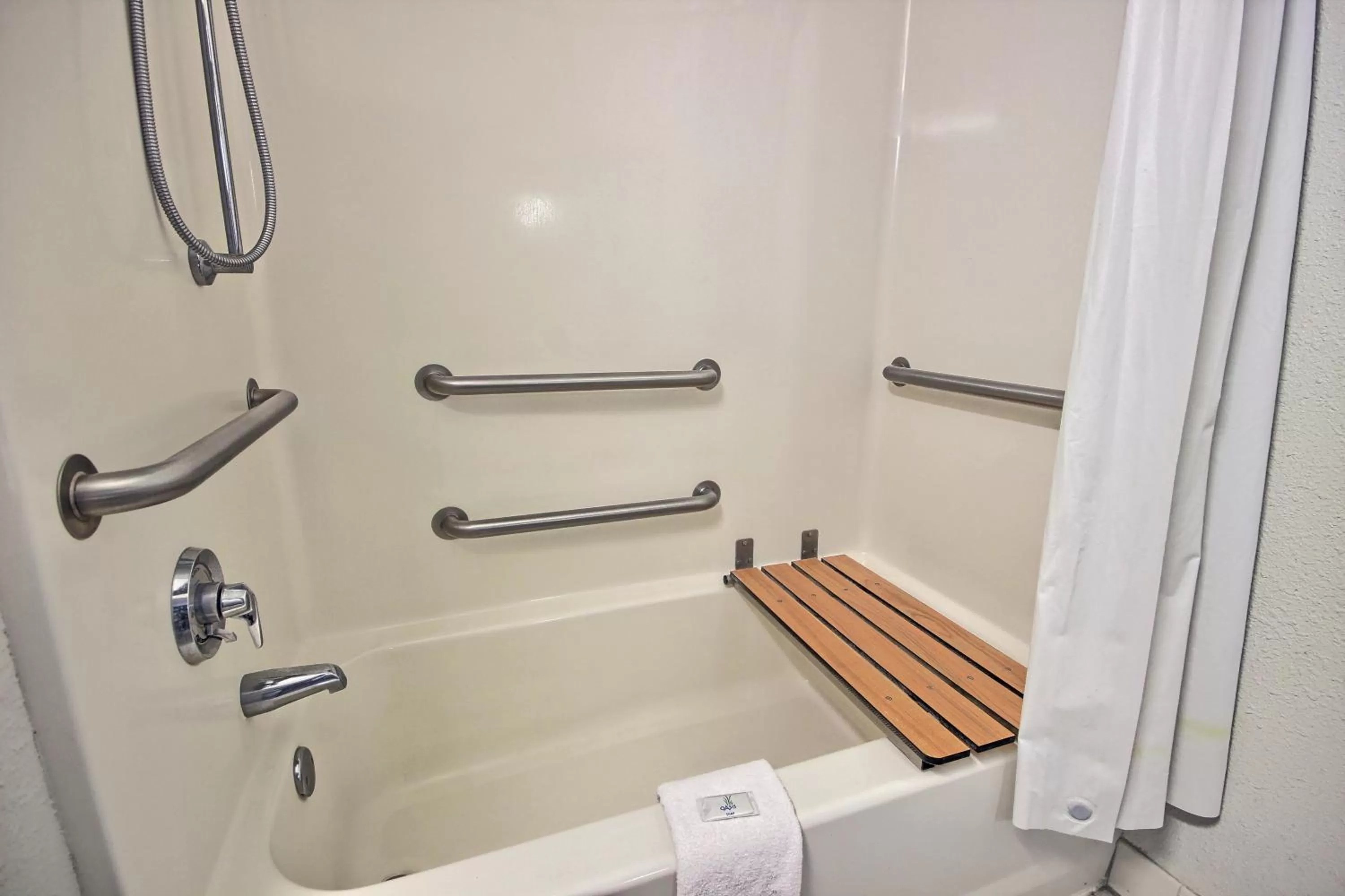 Bathroom in Motel 6-Porterville, CA