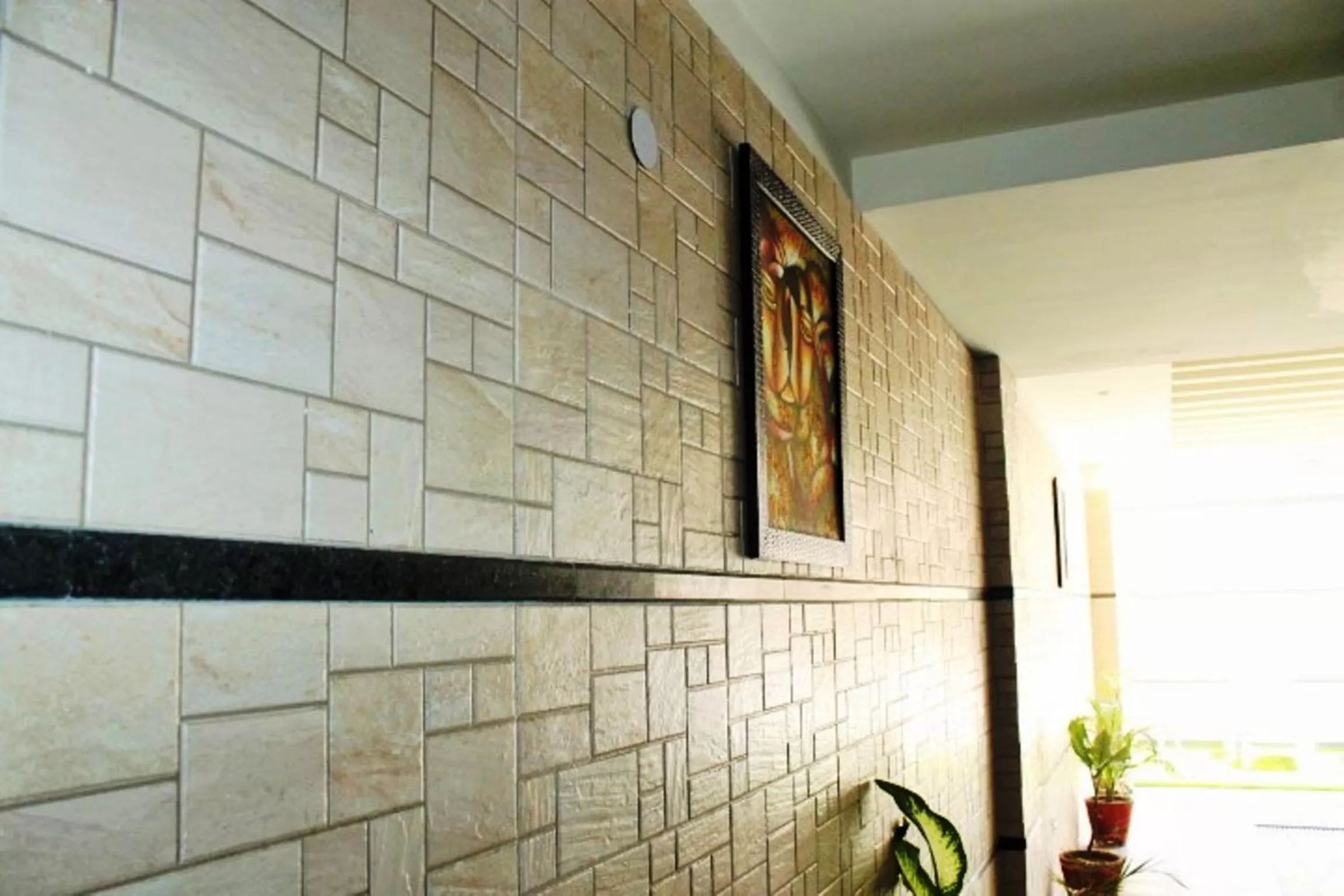 Lobby or reception in Hotel Taj Villa- Agra