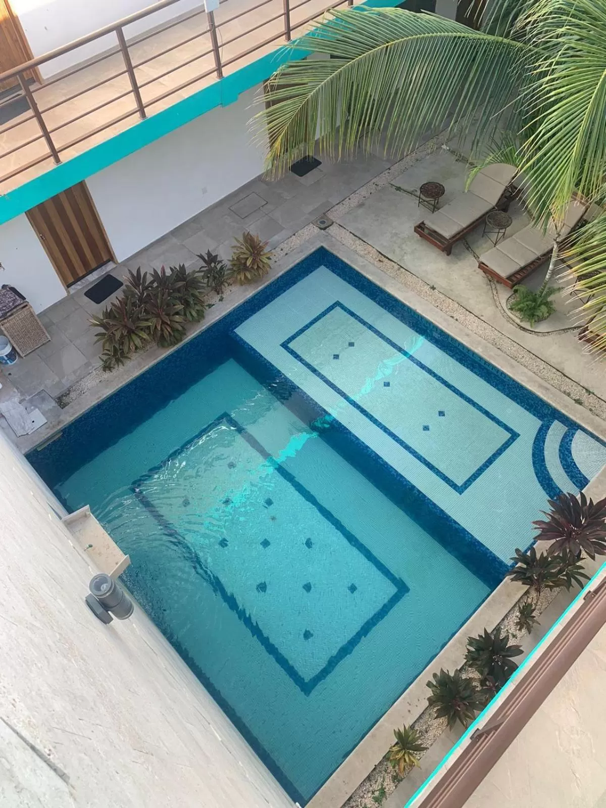 Swimming pool in Los Arcos Hotel - TULUM
