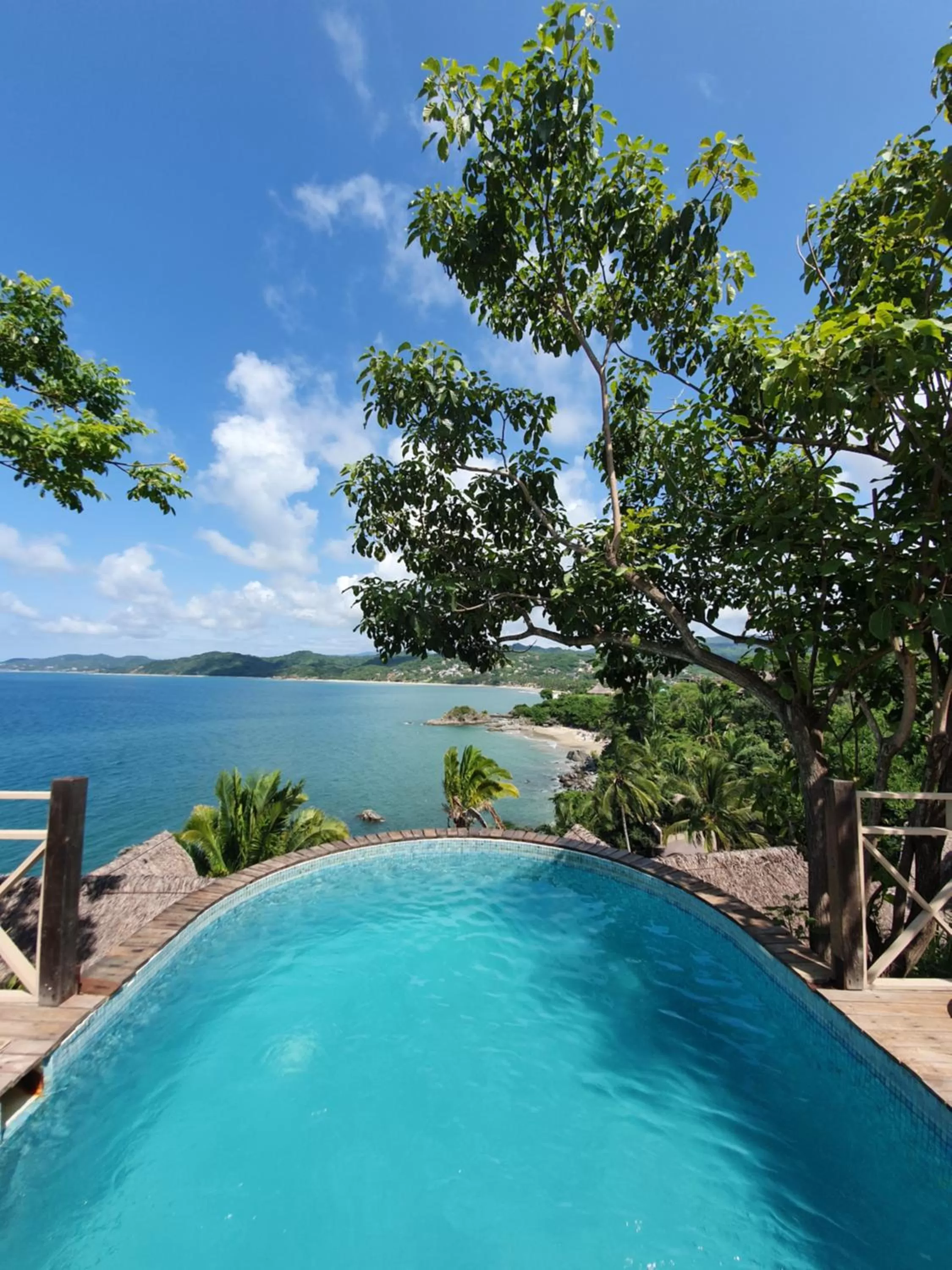 Swimming pool in Hotel Boutique Siete Lunas