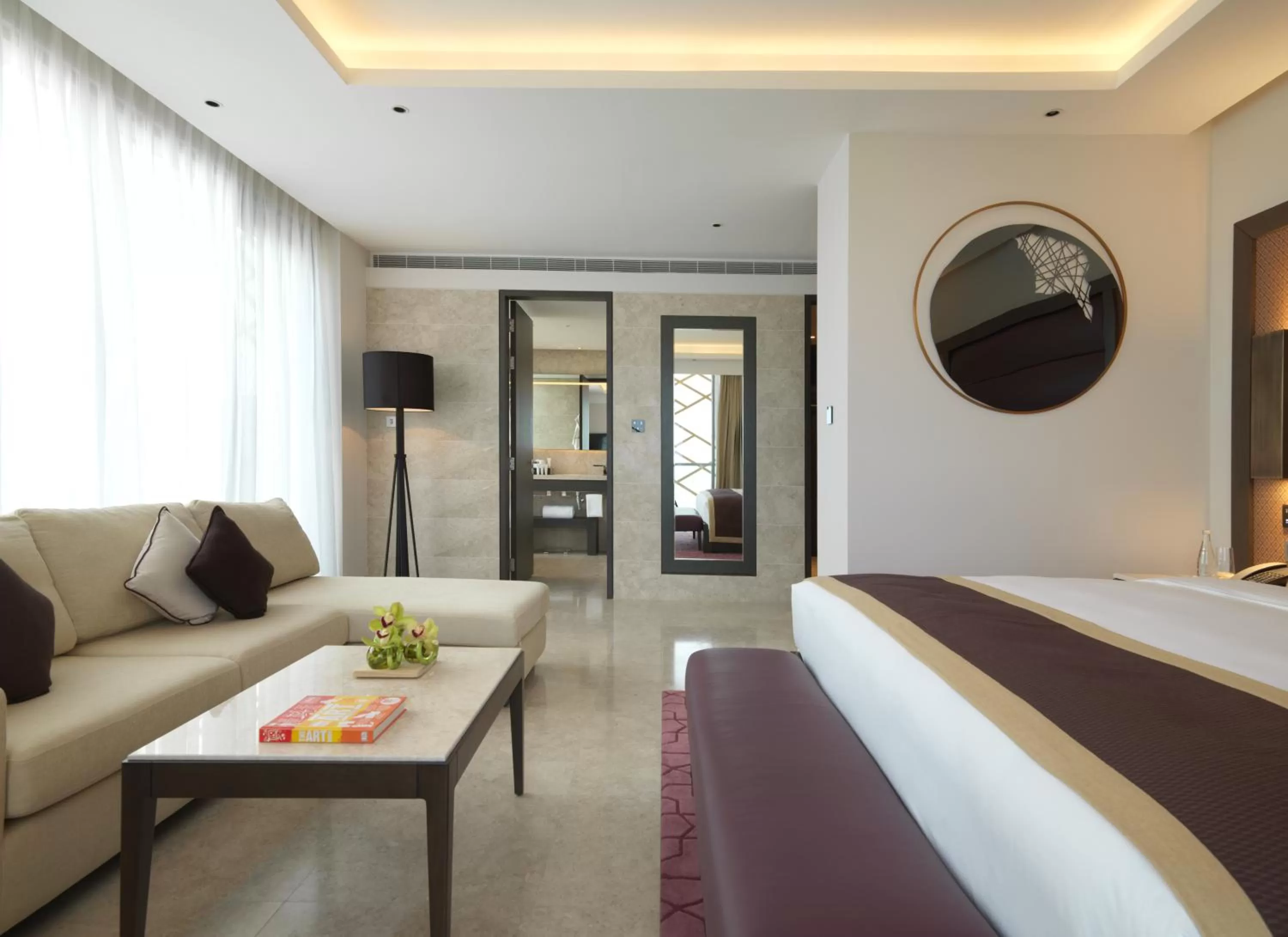 Bedroom, Bed in Kempinski Hotel Muscat