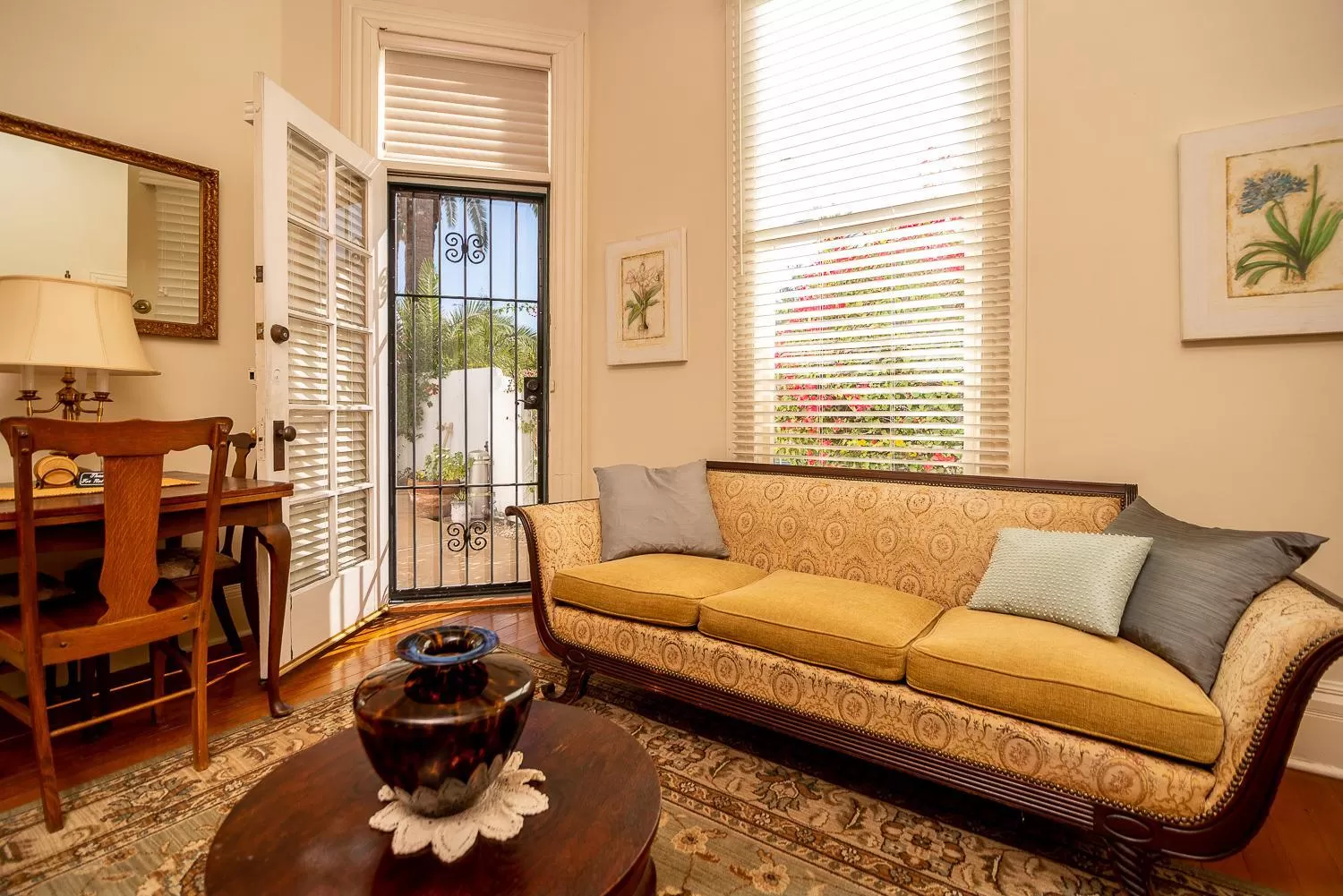 Seating area in The Blenman Inn
