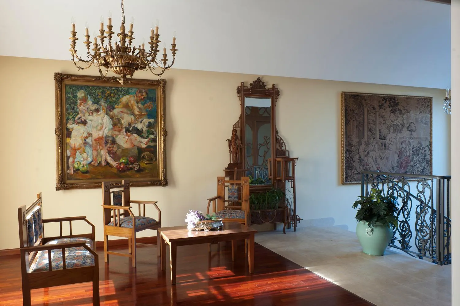 Decorative detail in Hotel Giardino Inglese