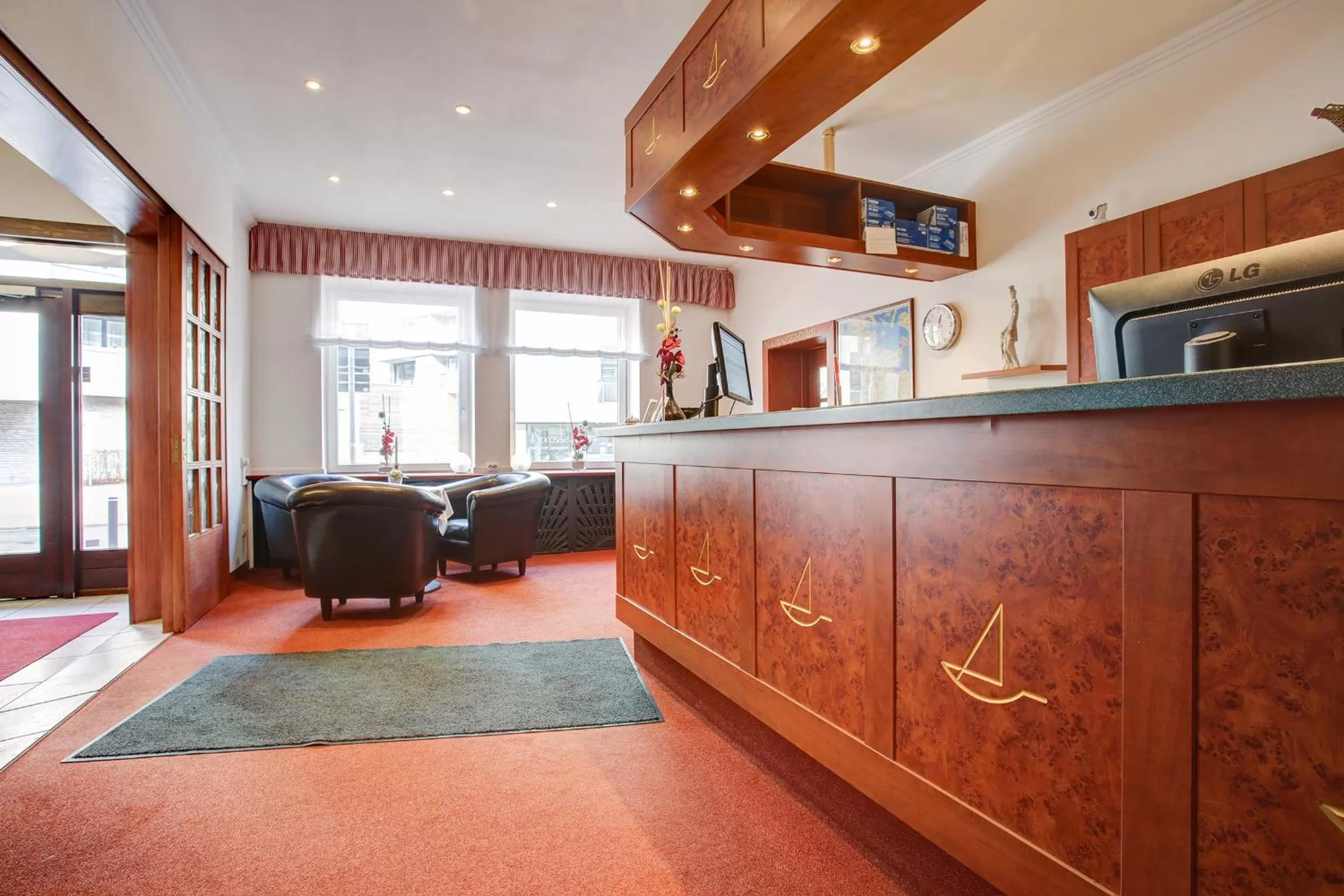 Lobby or reception in Hotel Consul