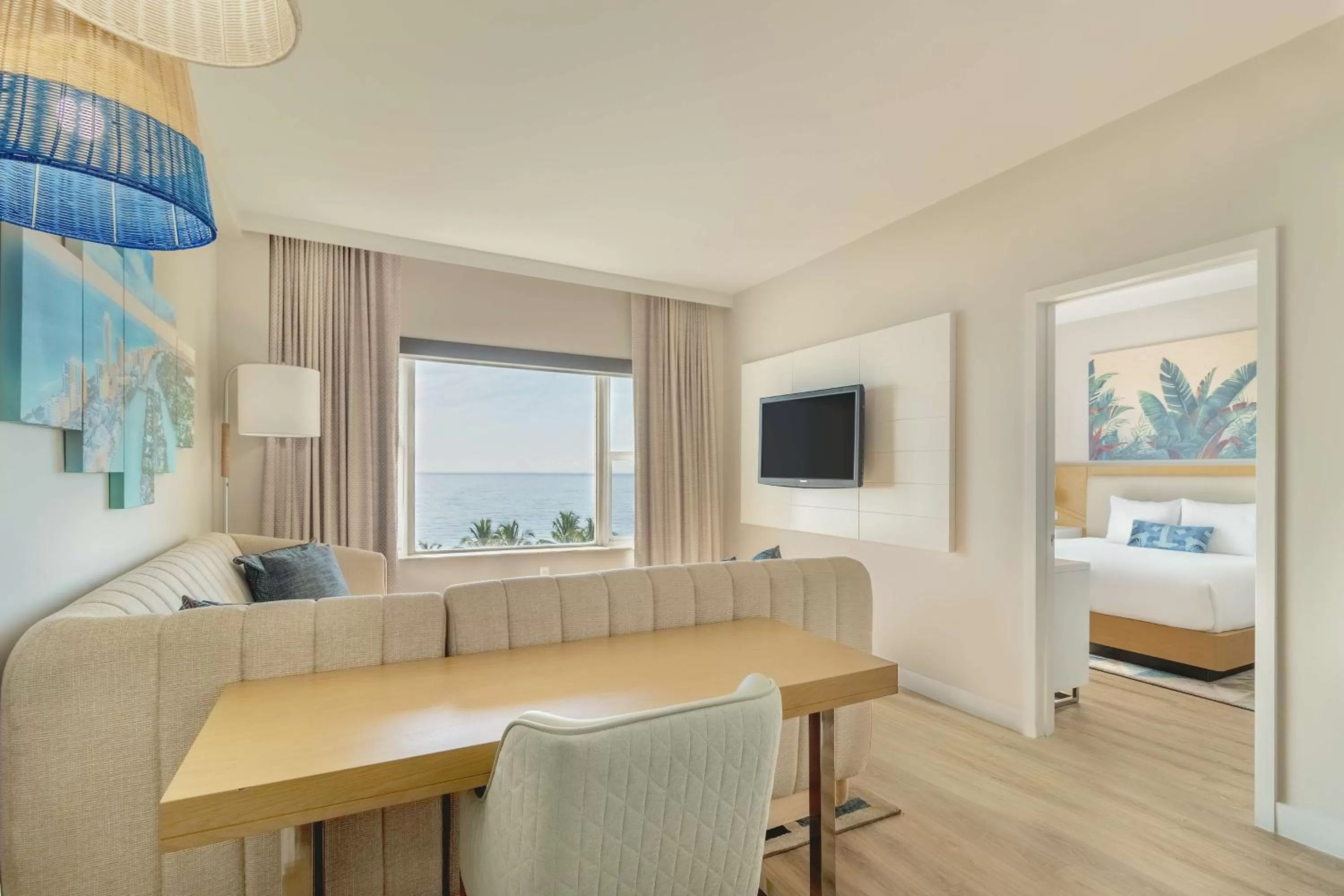 One Bedroom Suite - King Bed - Oceanfront in Radisson Resort Miami Beach