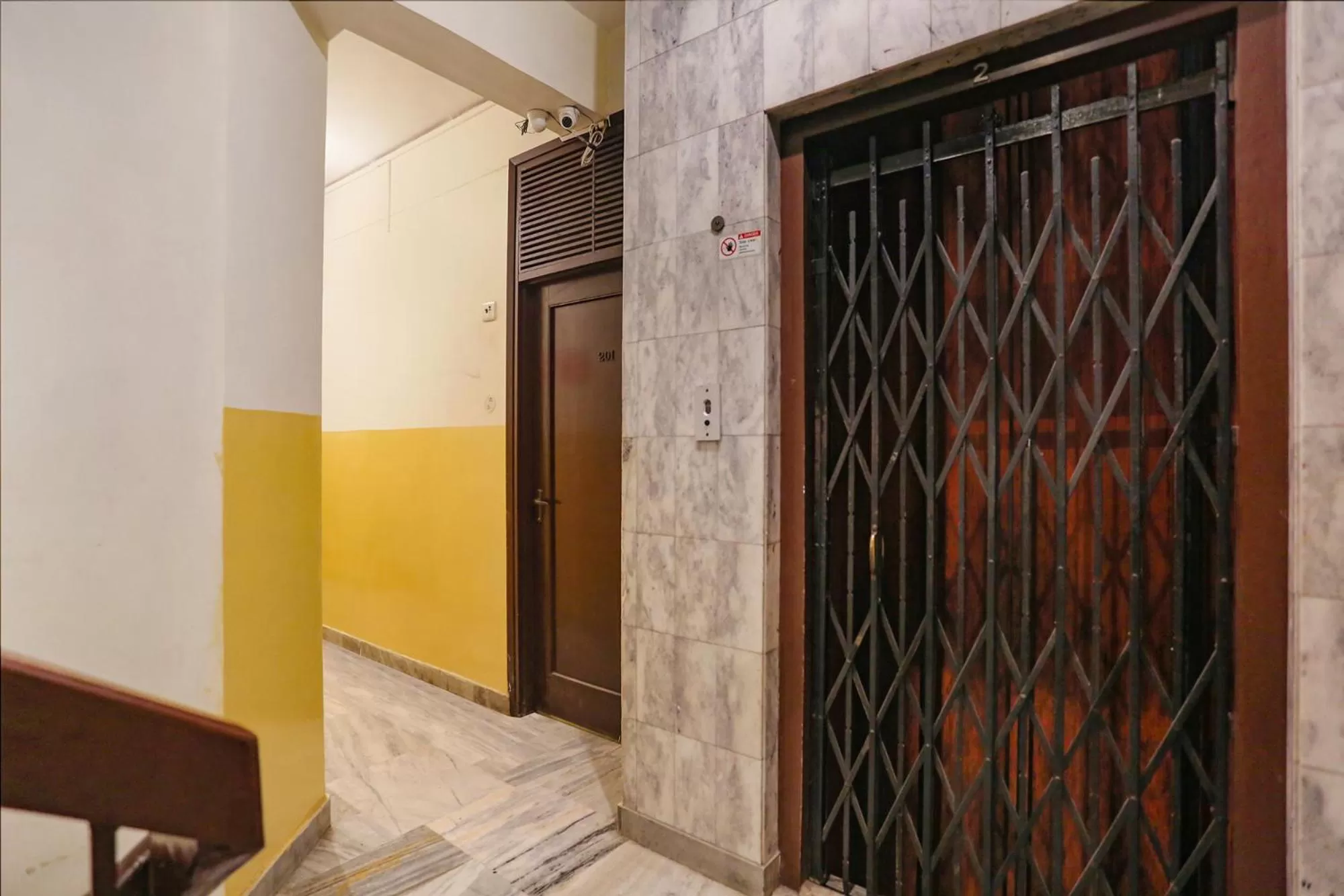 elevator in FabHotel Ashoka Inn