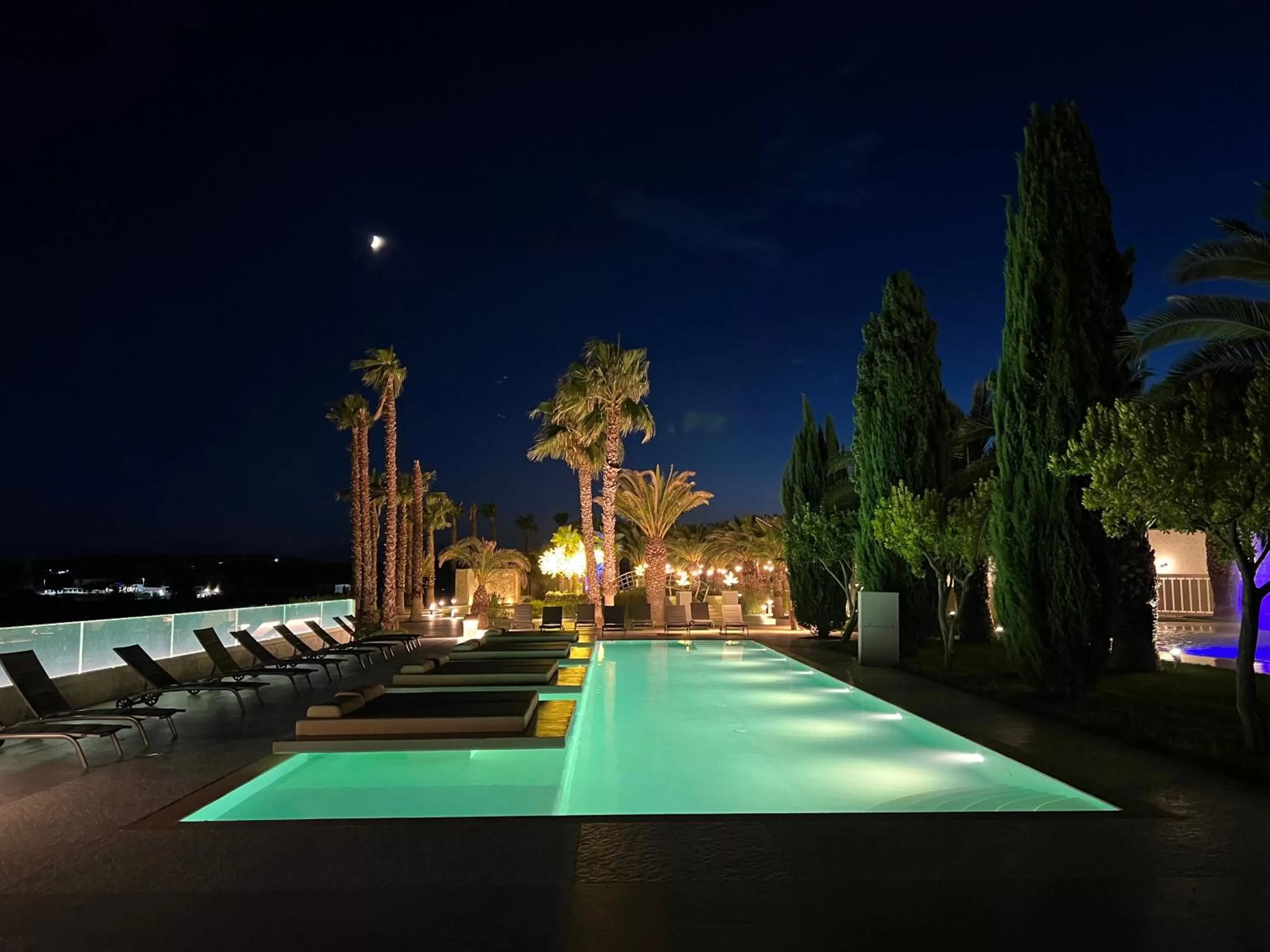 Pool view in UNA HOTELS MH Matera