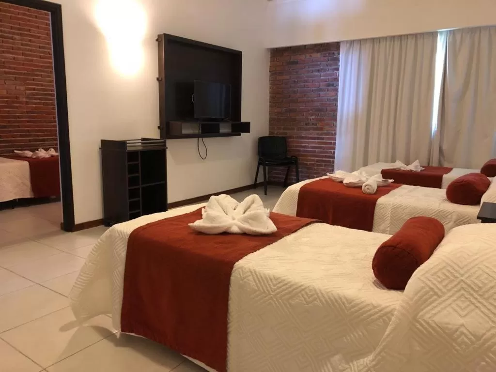 Bedroom, Bed in Complejo Laderas del Cerro