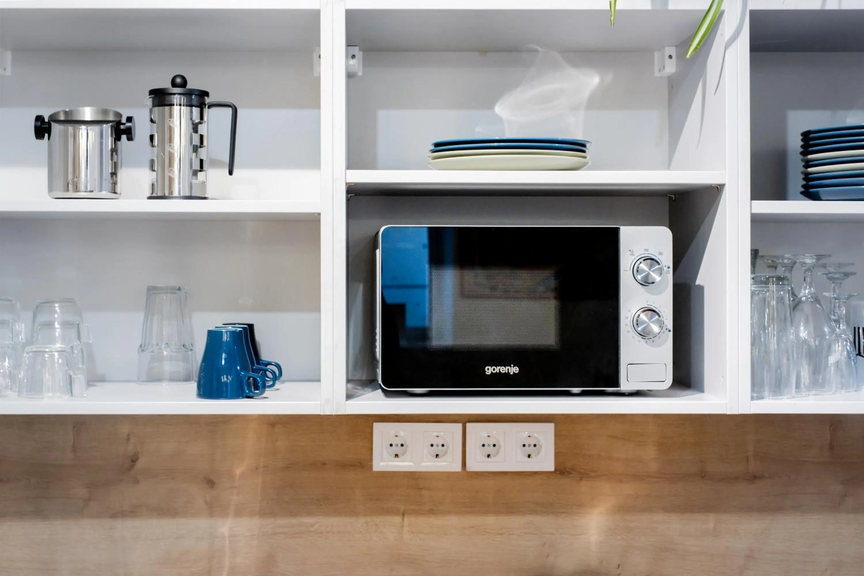 Communal kitchen in Maverick Budapest Soho