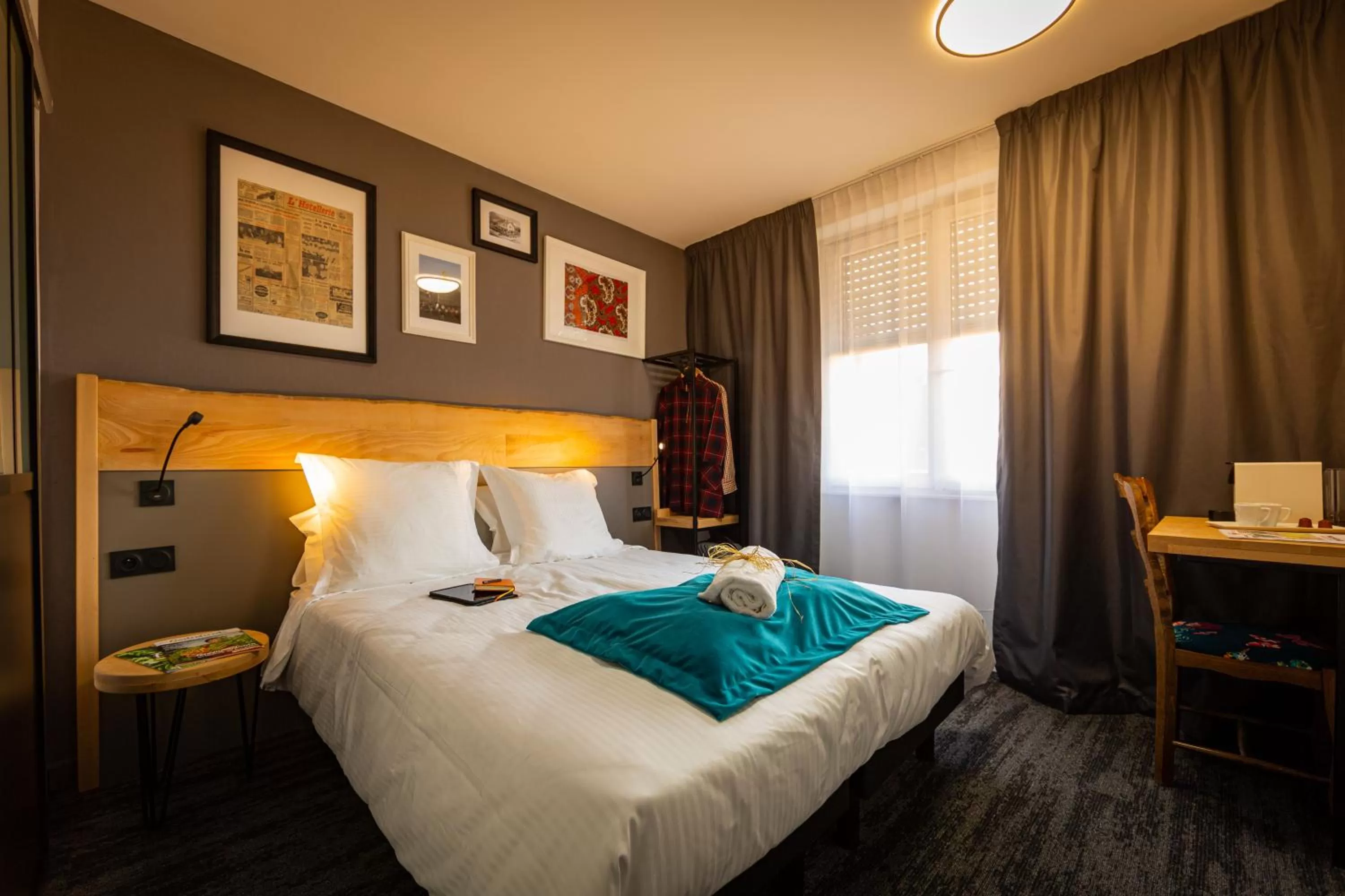 Photo of the whole room, Bed in Berti Hotel - Mulhouse Centre Gare