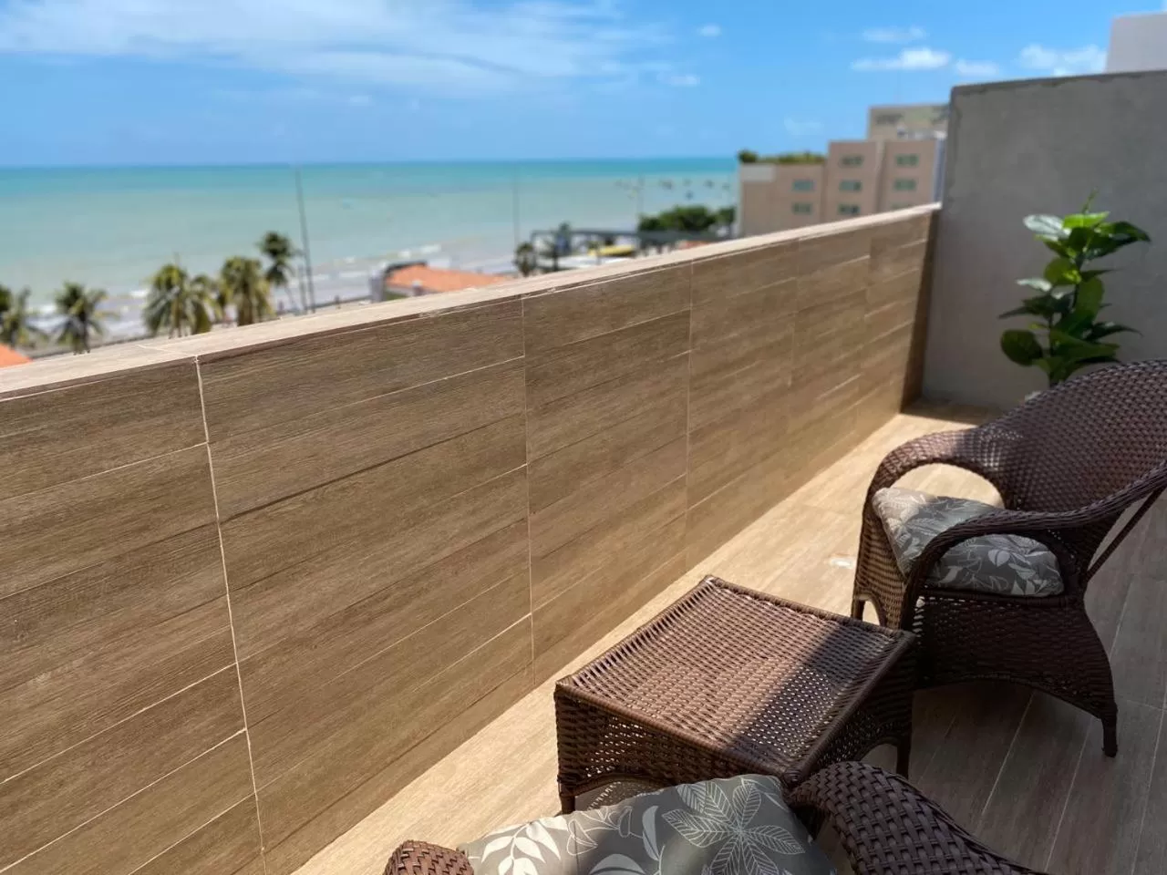 Deluxe Double Room with Balcony and Sea View in Anjos Praia Hotel