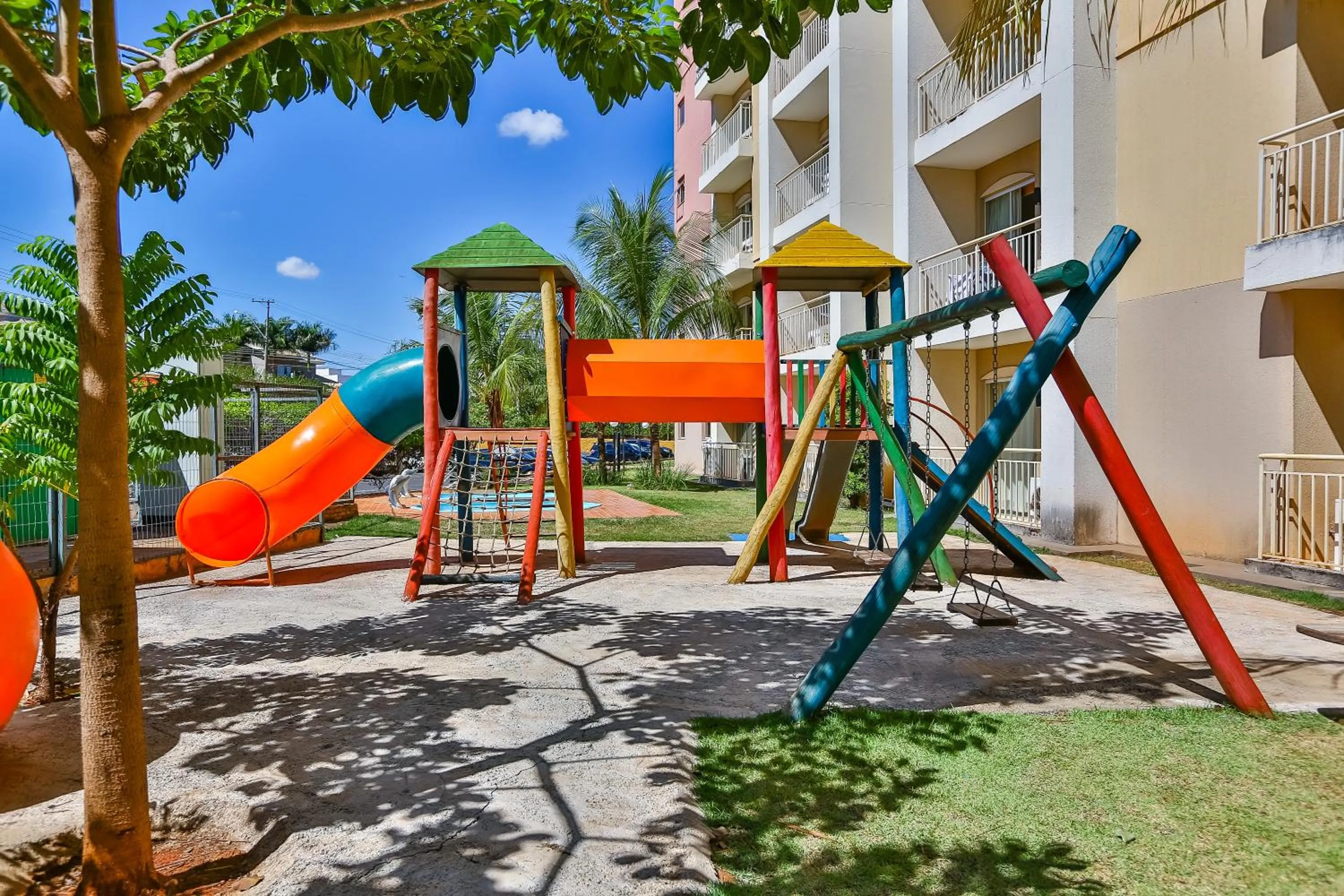Children play ground in Thermas de Olimpia Resort