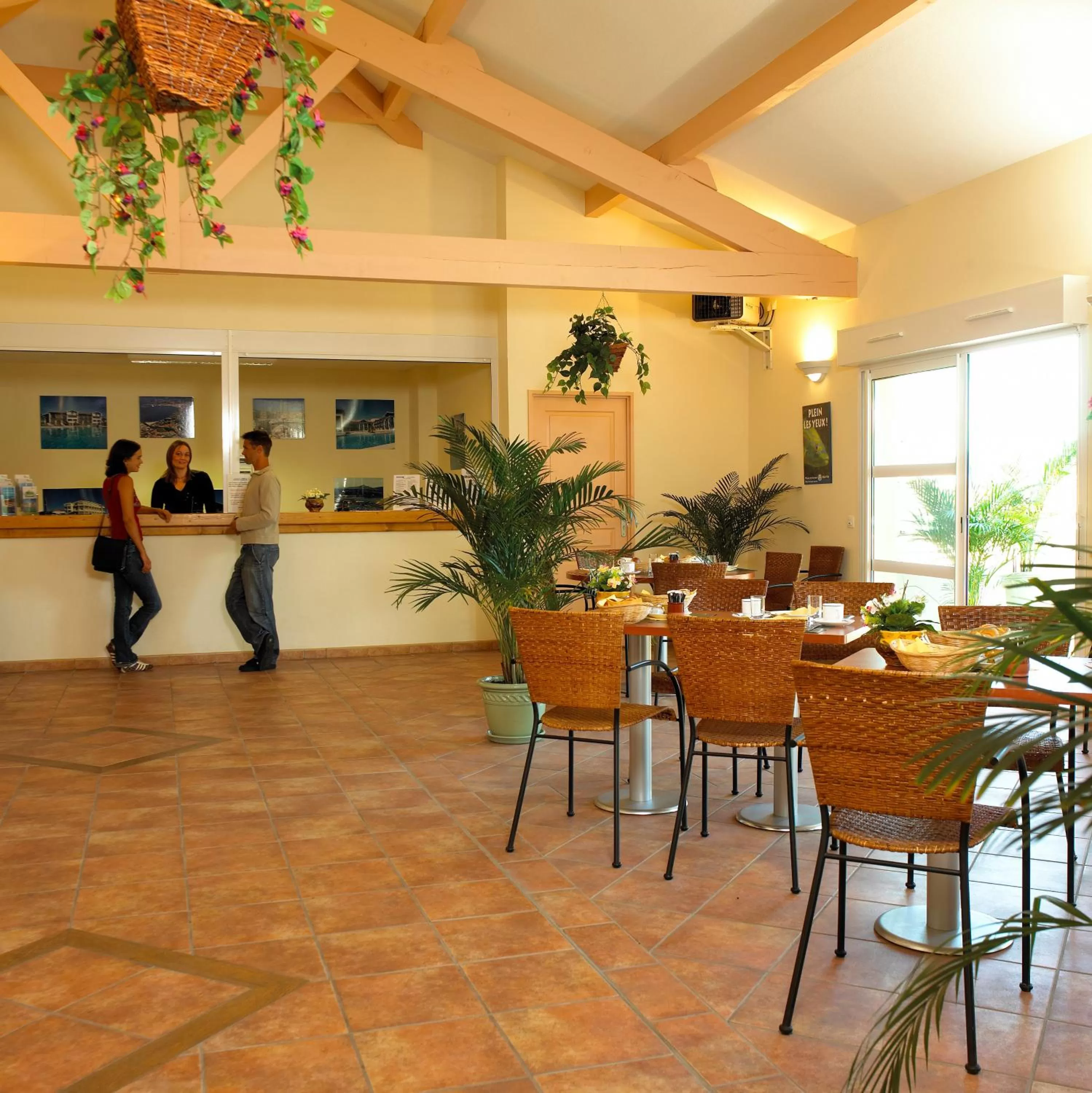 Lobby or reception in Résidence Mer & Golf Soko-Eder